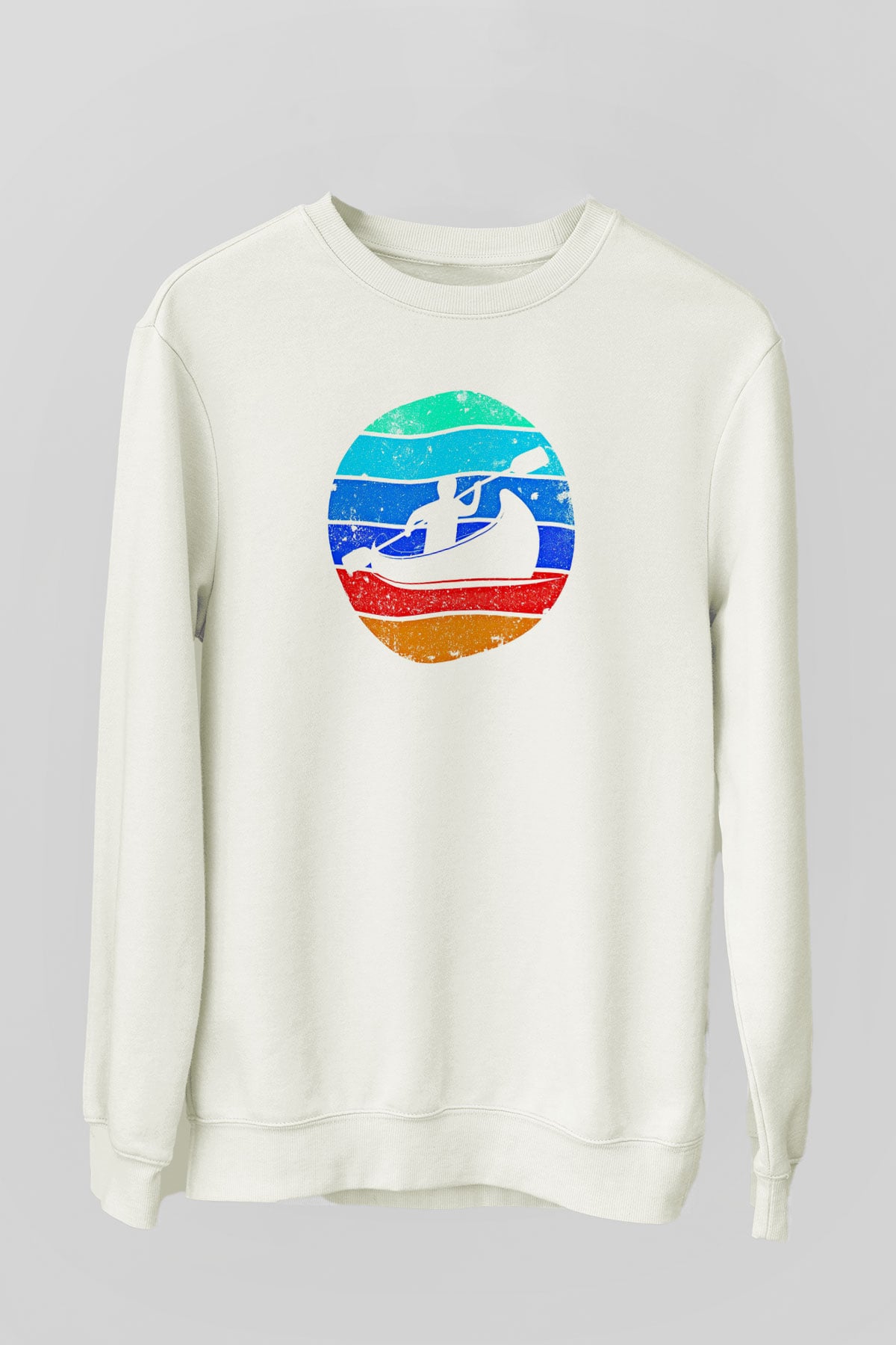 Kano Baskılı Unisex Ekru Sweatshirt