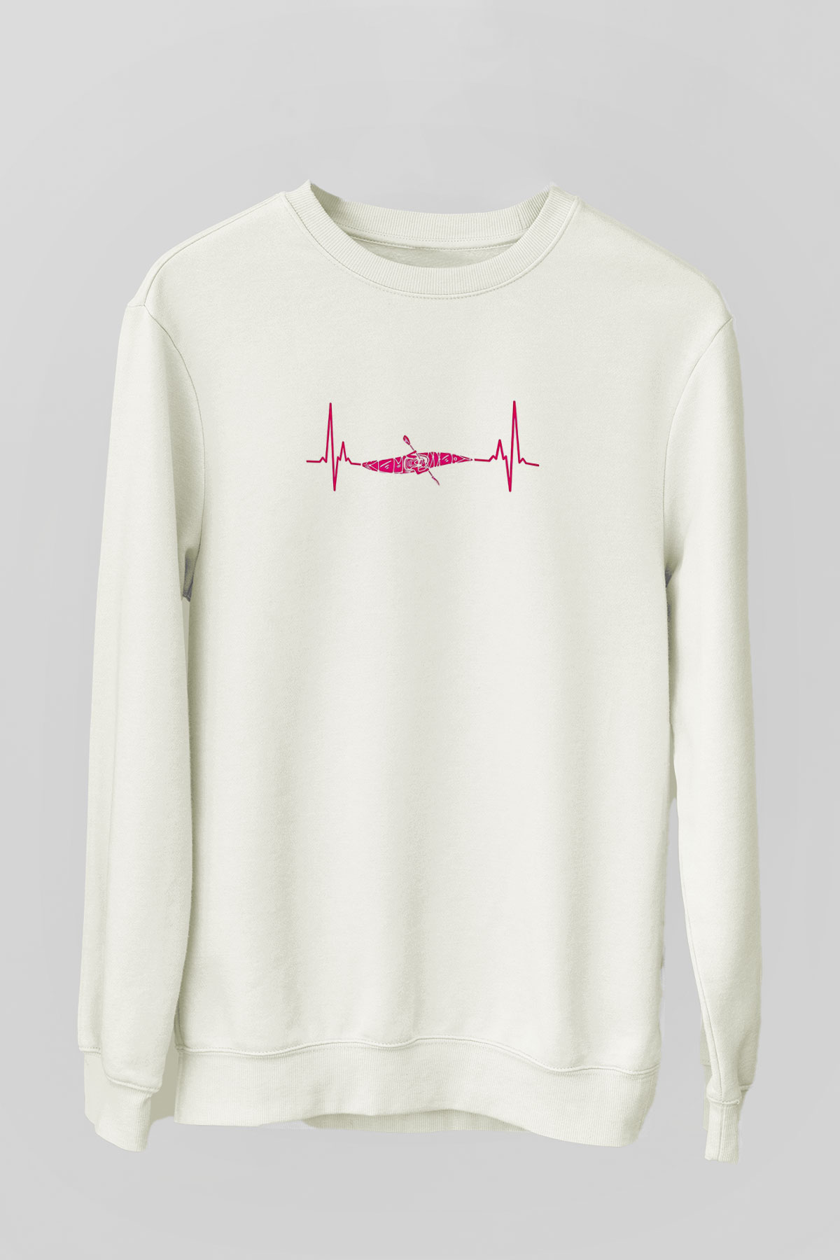 Kano Baskılı Unisex Ekru Sweatshirt