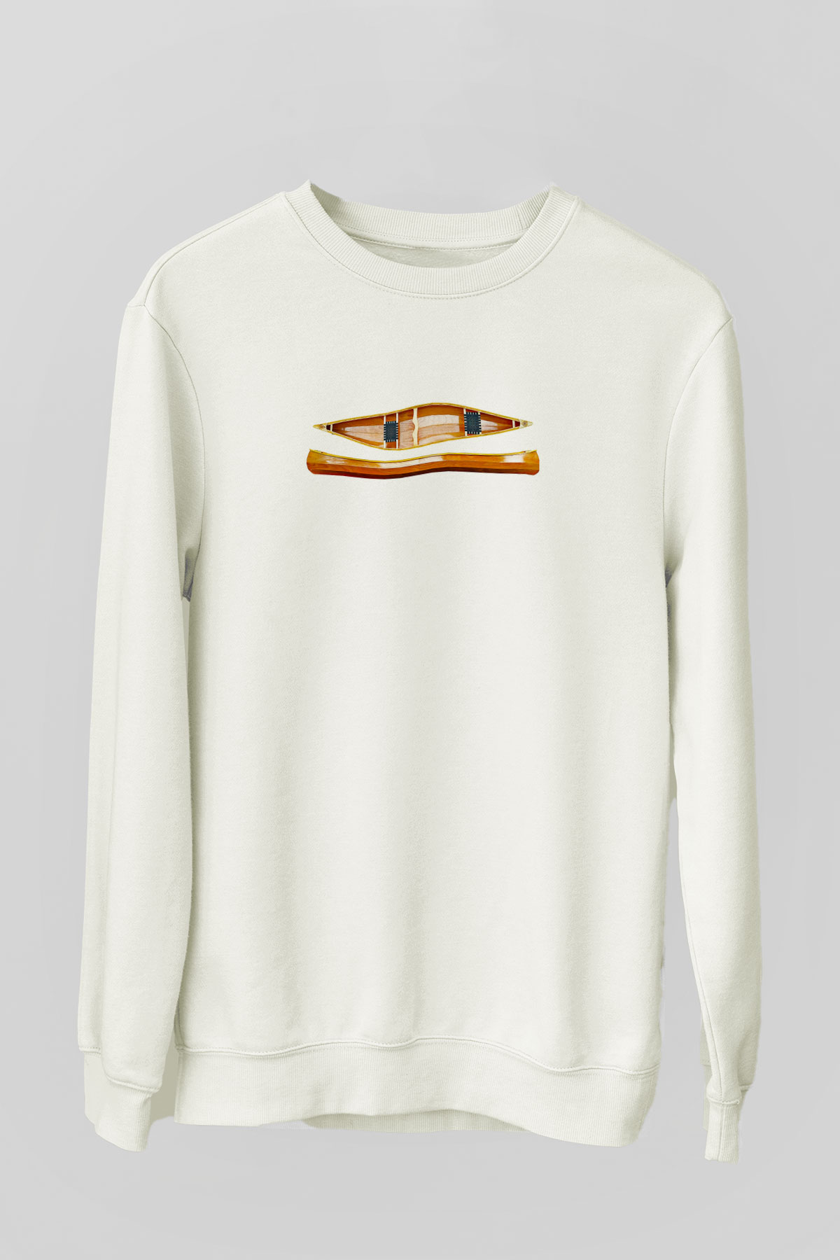 Kano Baskılı Unisex Ekru Sweatshirt
