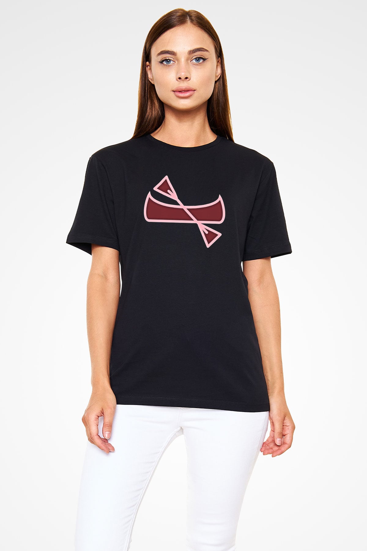 Kano Baskılı Unisex Siyah Tişört - Tshirt