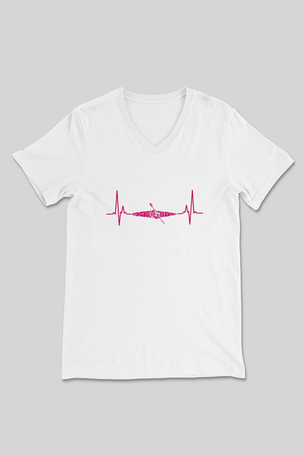 Kano Baskılı Unisex V Yaka Tişört - Tshirt