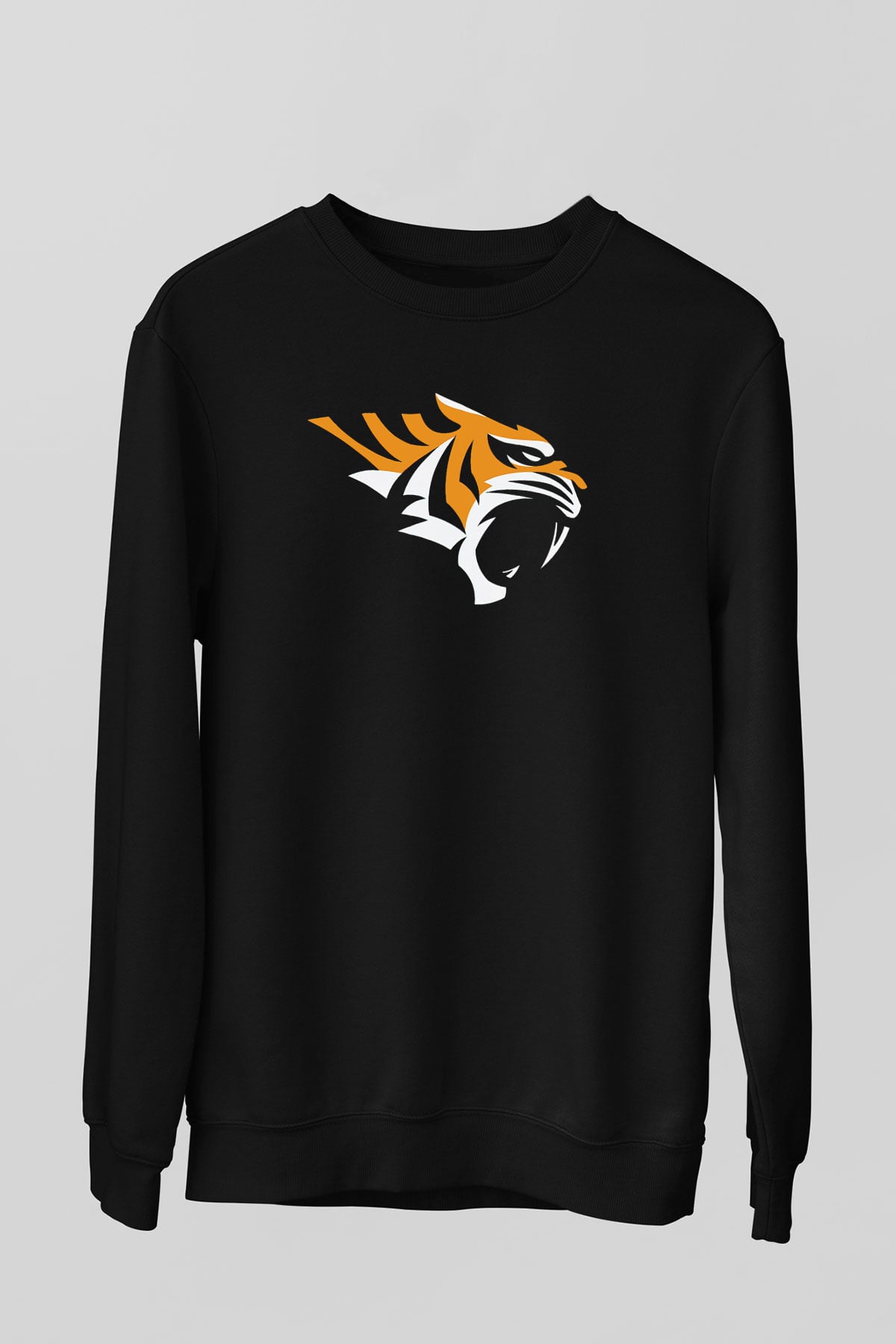 Kaplan Siyah Unisex Sweatshirt