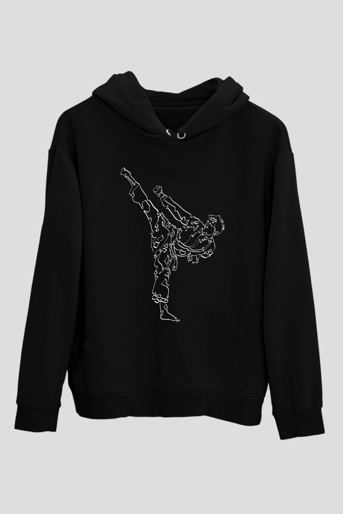 KarateciSiyah  Unisex Hoodie