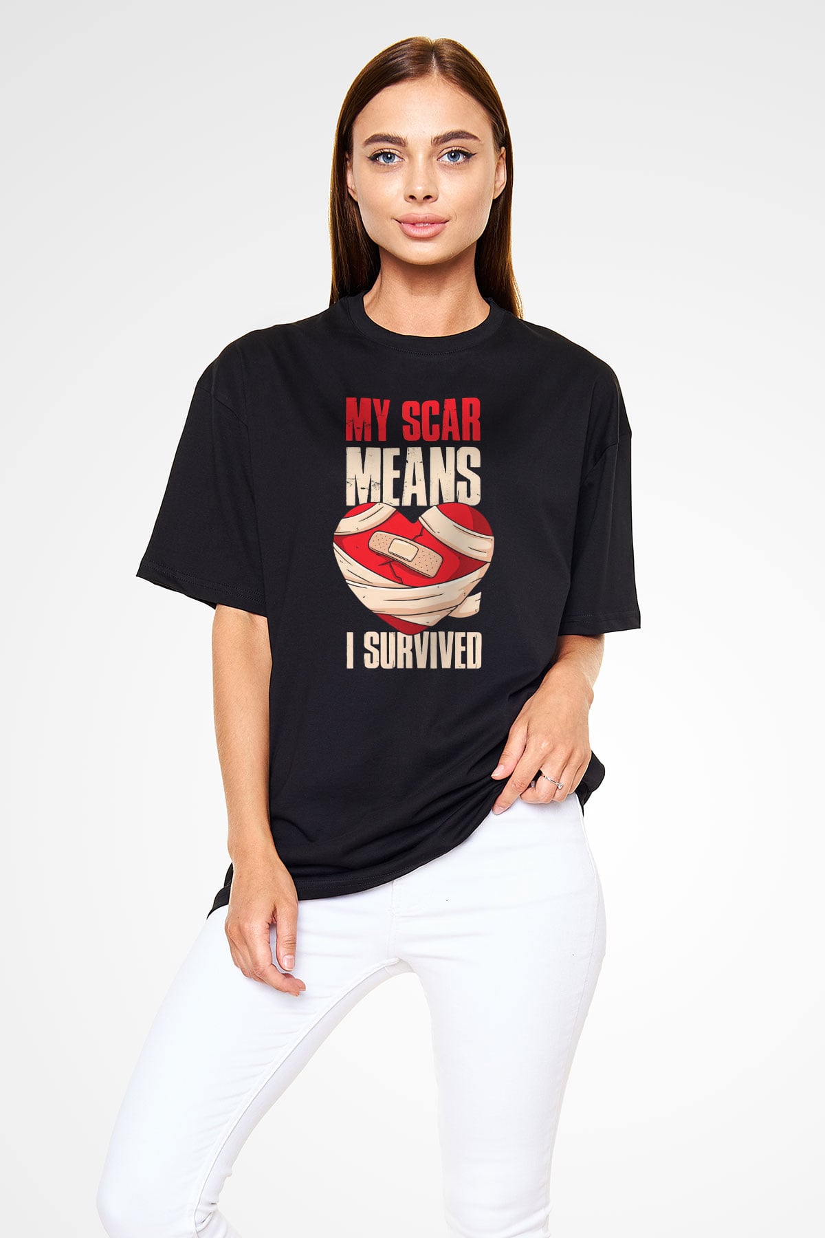 Kardiyolog Siyah Unisex Tişört T-Shirt - TişörtFabrikası