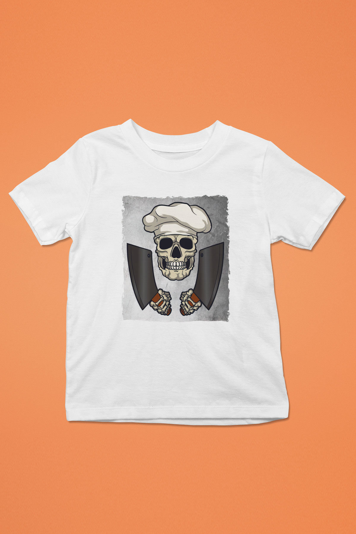 Kasap Beyaz Unisex Çocuk Tişört