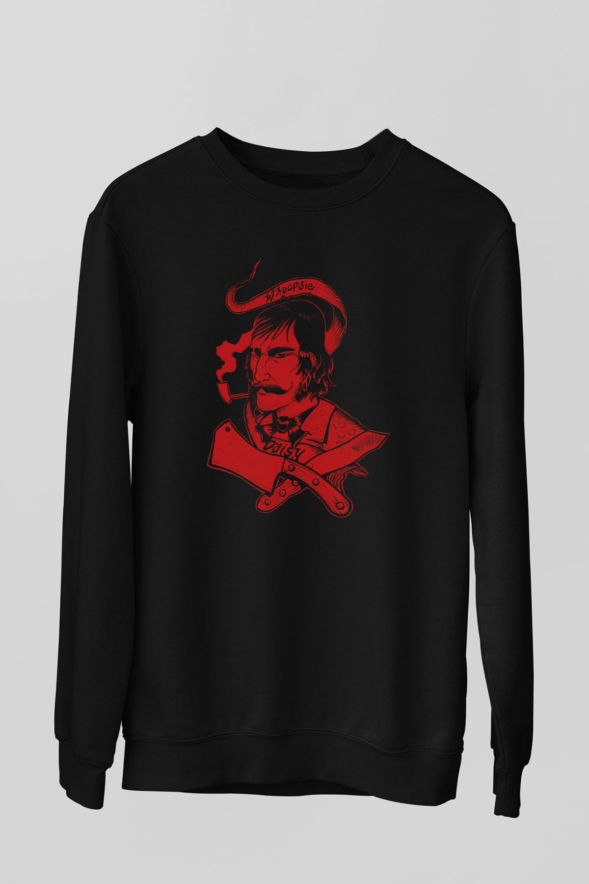 Kasap Siyah Unisex Sweatshirt