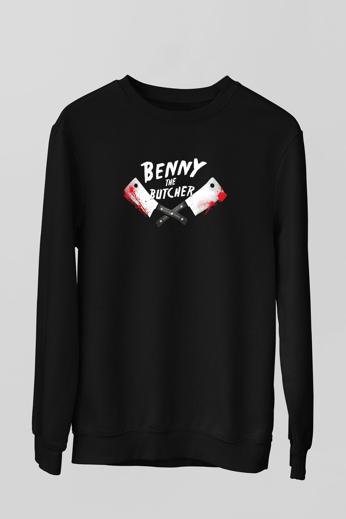 Kasap Siyah Unisex Sweatshirt