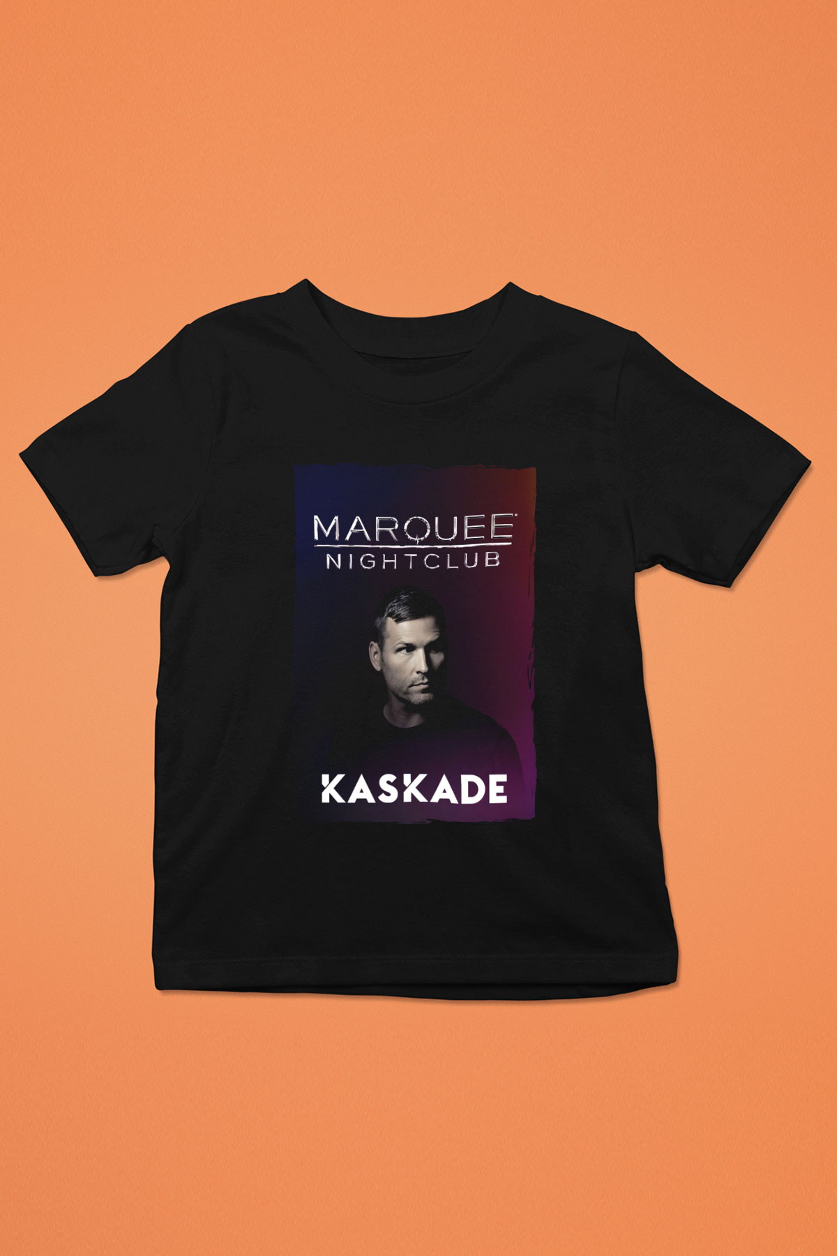 Kaskade Siyah Unisex Çocuk Tişört