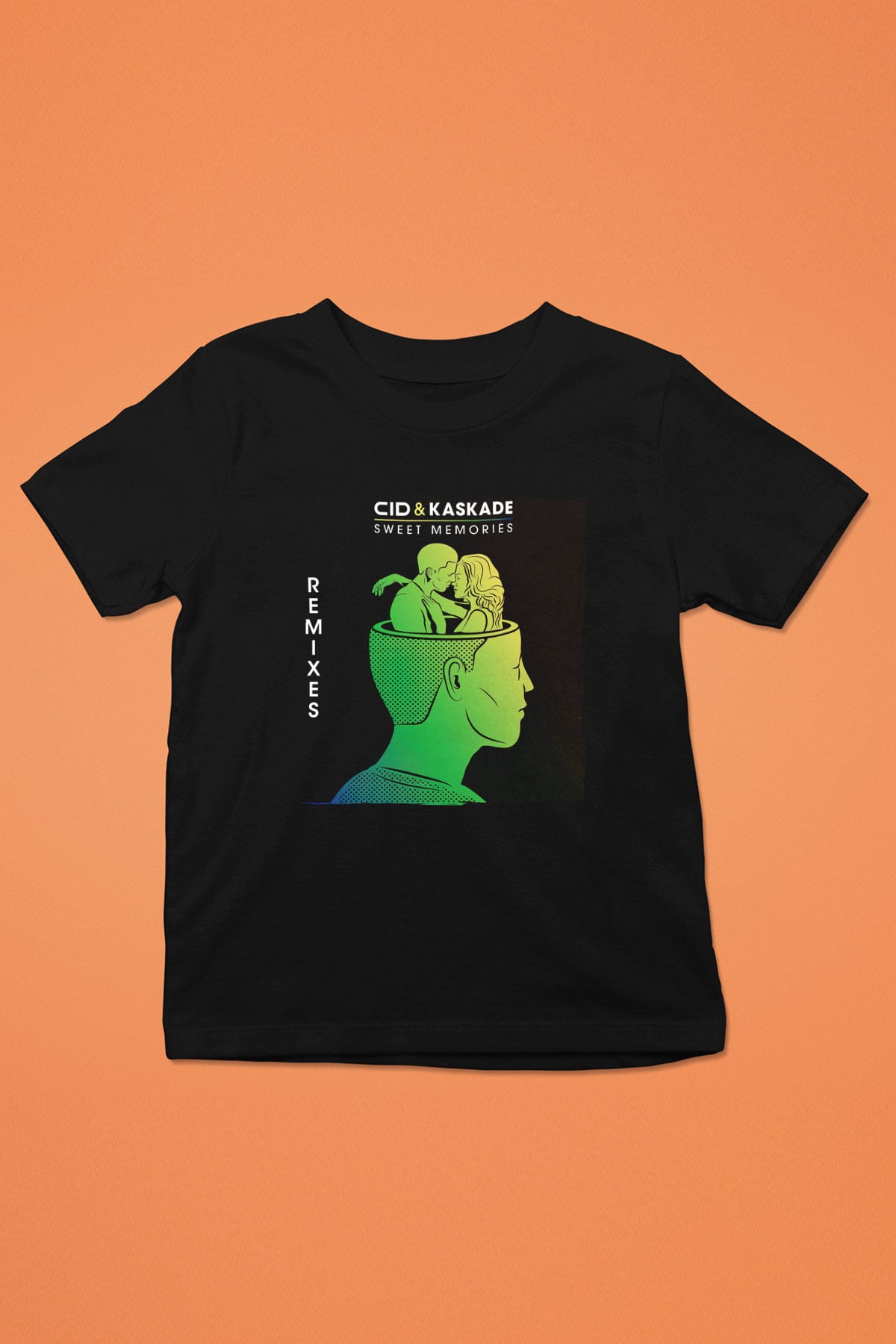 Kaskade Siyah Unisex Çocuk Tişört