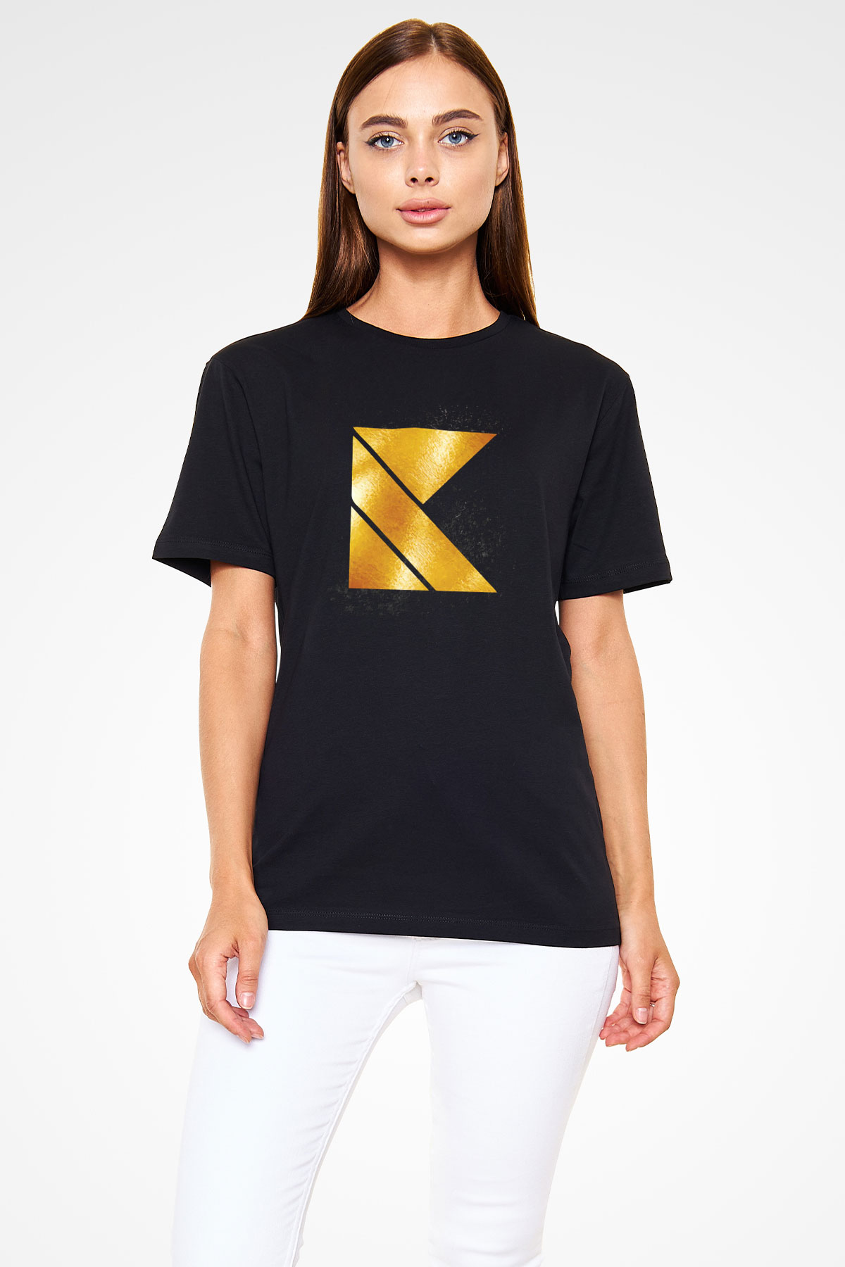 Kaskade Siyah Unisex Tişört T-Shirt - TişörtFabrikası