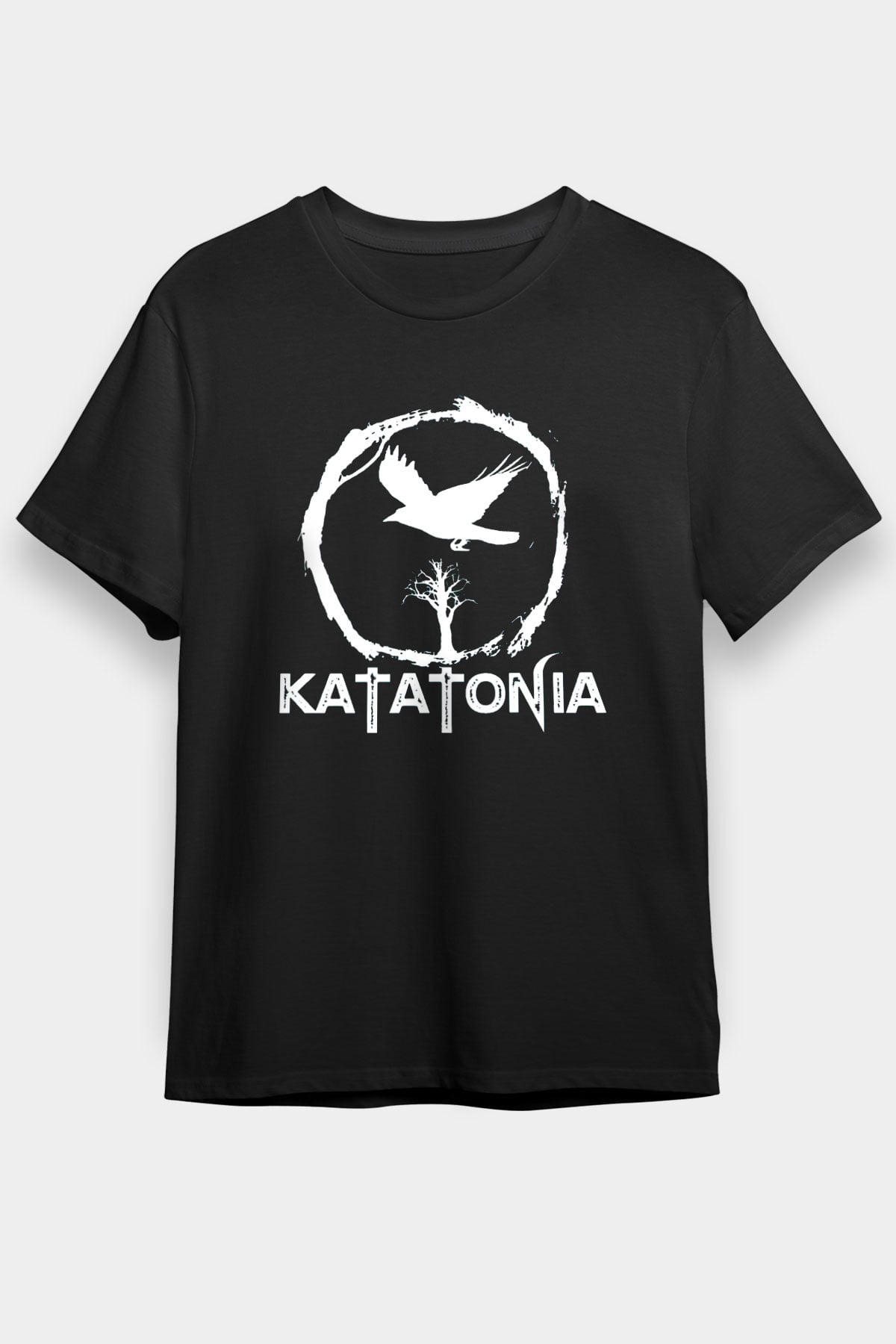 Katatonia Siyah Unisex Tişört T-Shirt - TişörtFabrikası