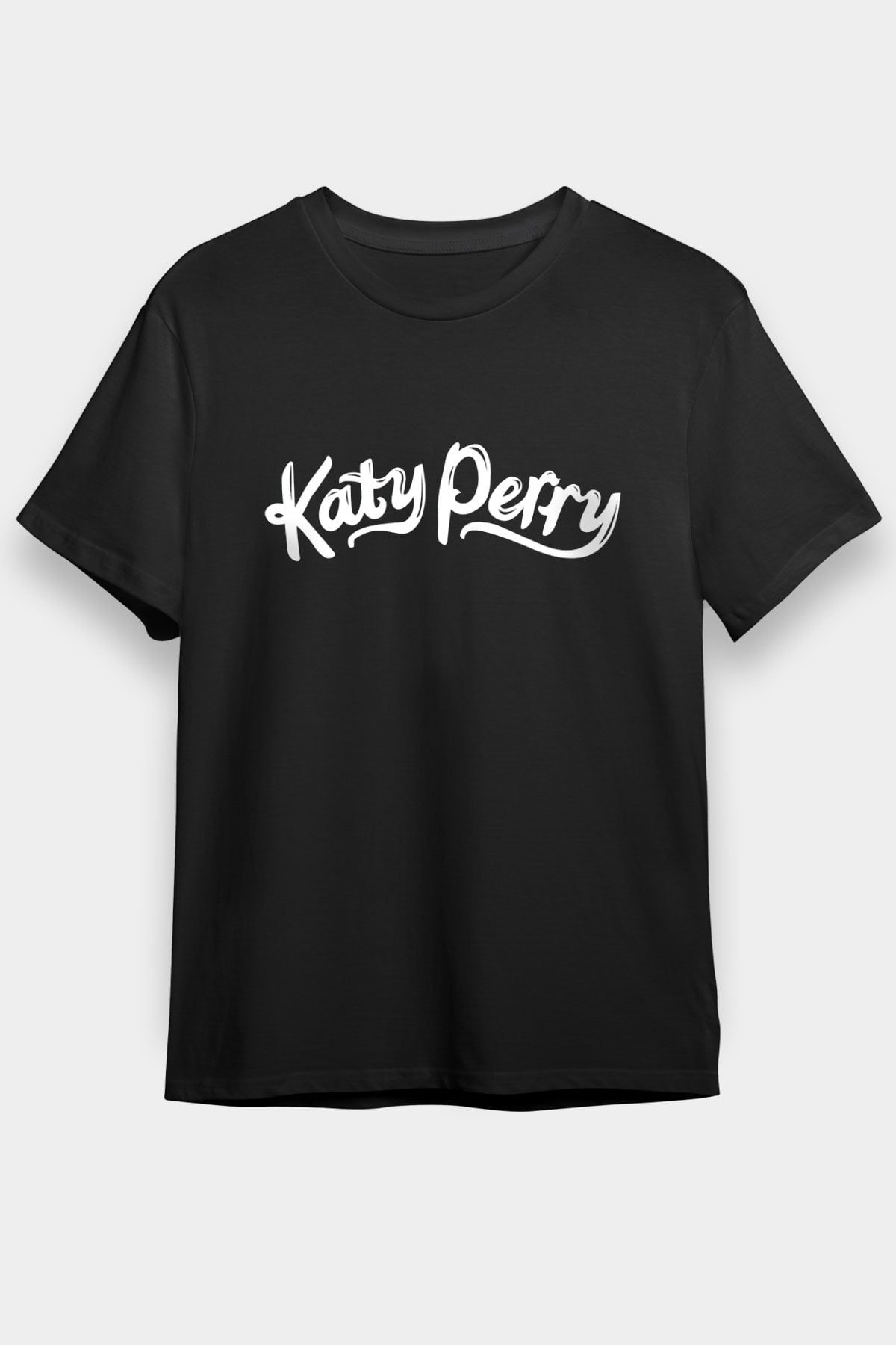 Katy Perry Siyah Unisex Tişört T-Shirt - TişörtFabrikası