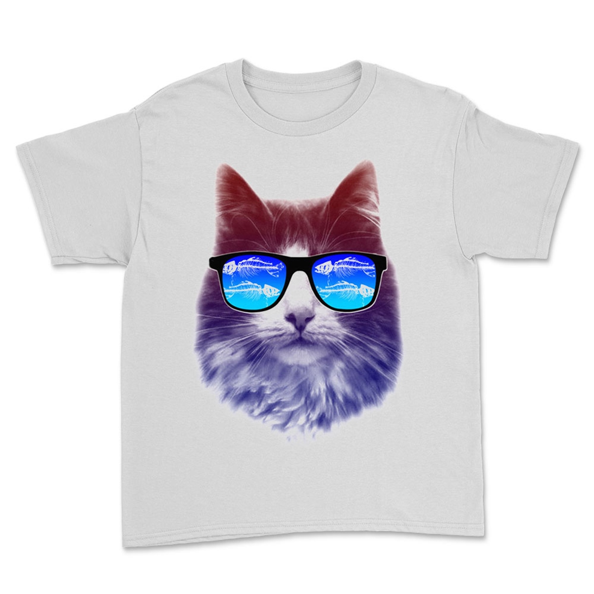Kedi Baskılı Tasarım Tişört TSRT435
