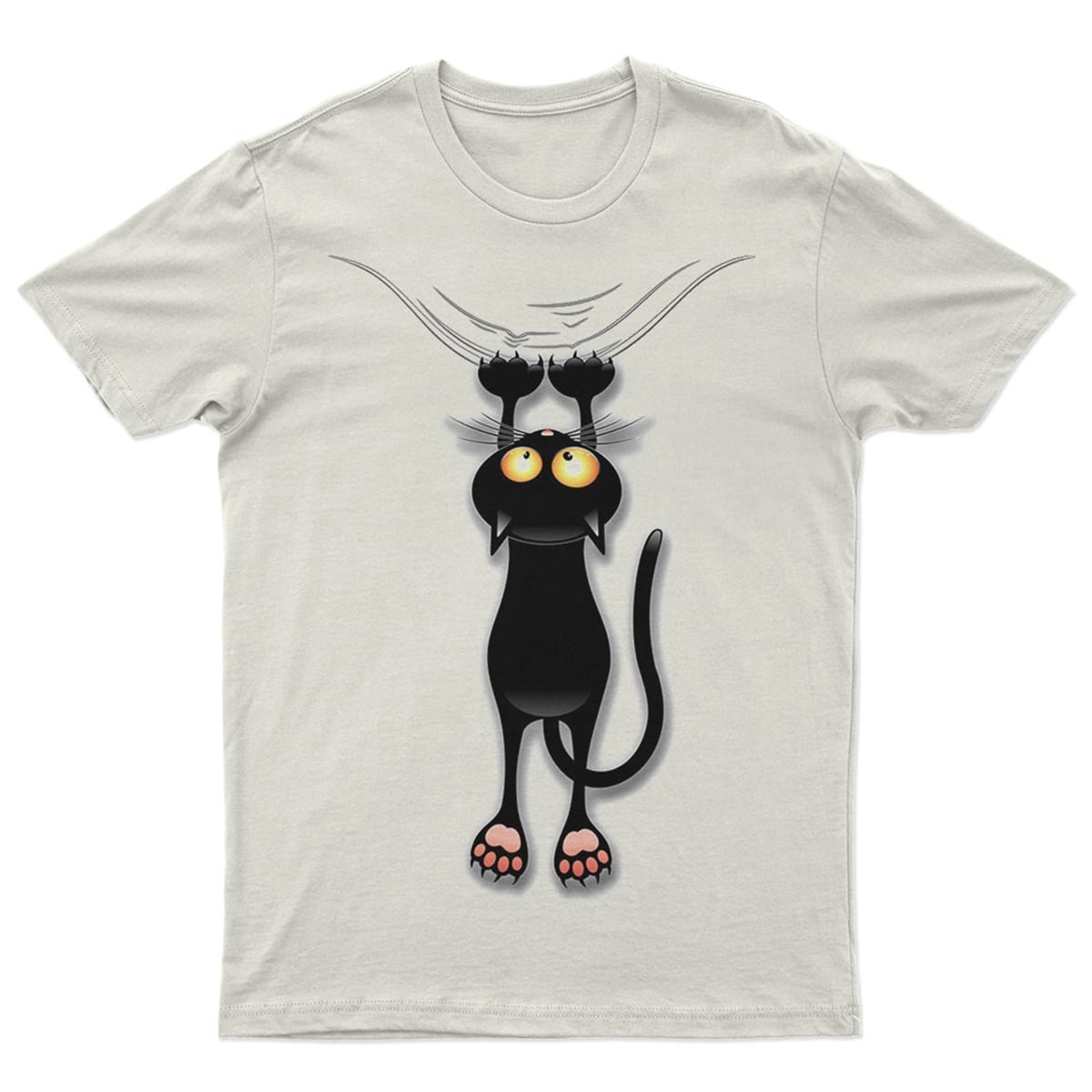 Kedi Baskılı Tasarım Tişört TSRT453