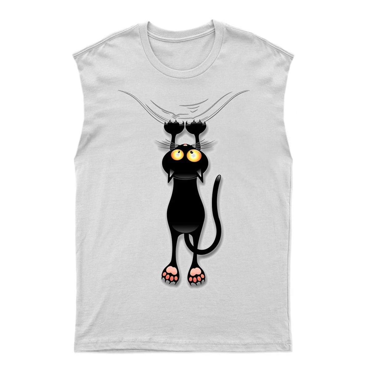 Kedi Baskılı Tasarım Tişört TSRT453