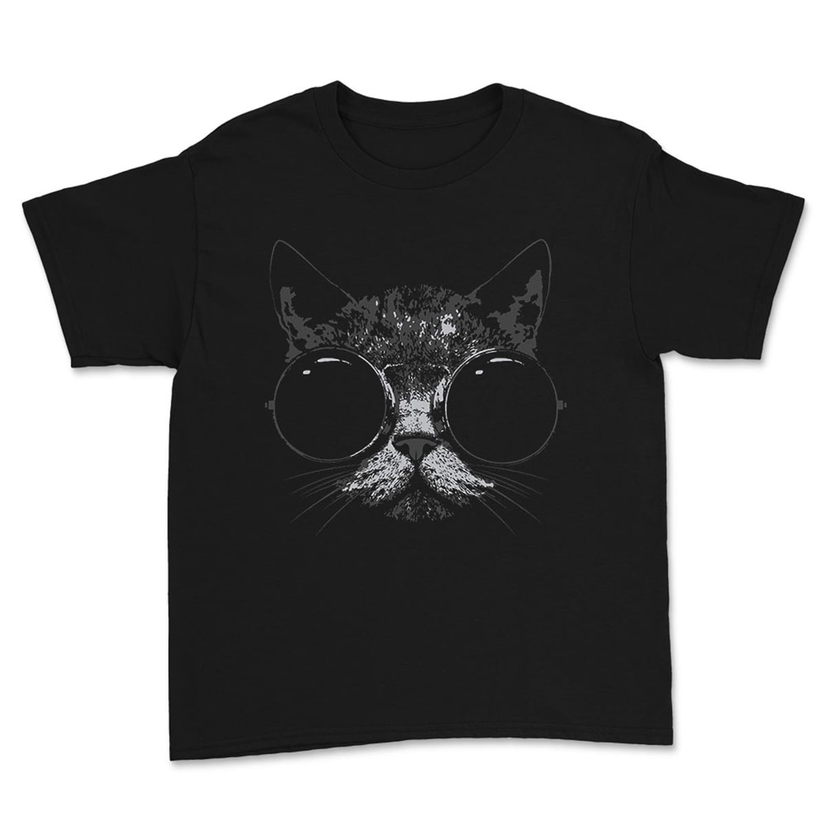 Kedi Baskılı Tasarım Tişört TSRT472