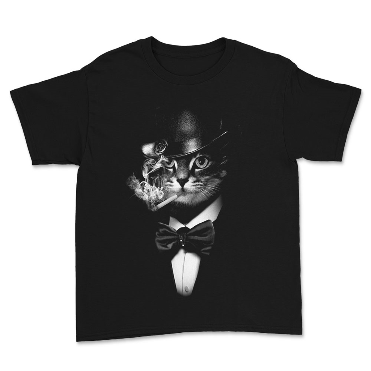 Kedi Baskılı Tasarım Tişört TSRT482