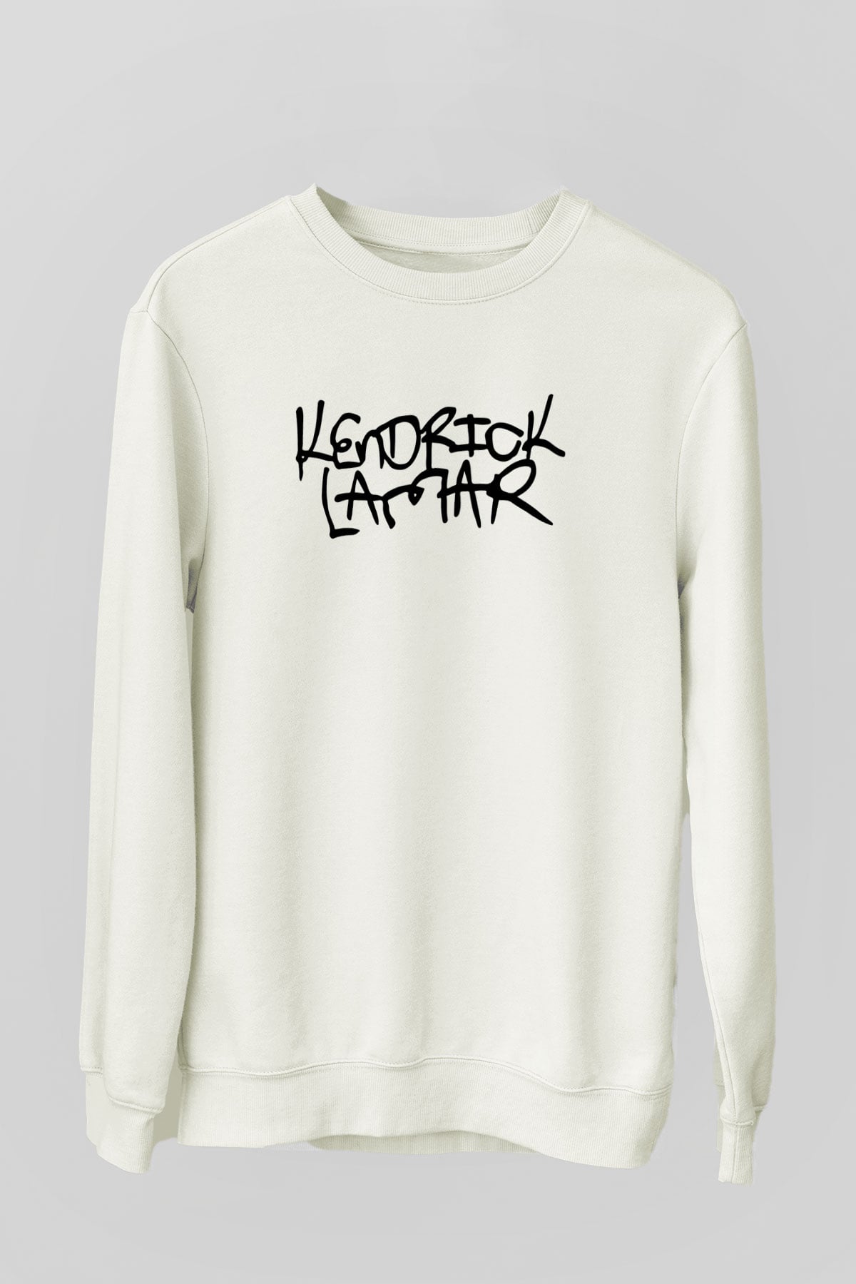 Kendrick Lamar Beyaz Unisex Sweatshirt