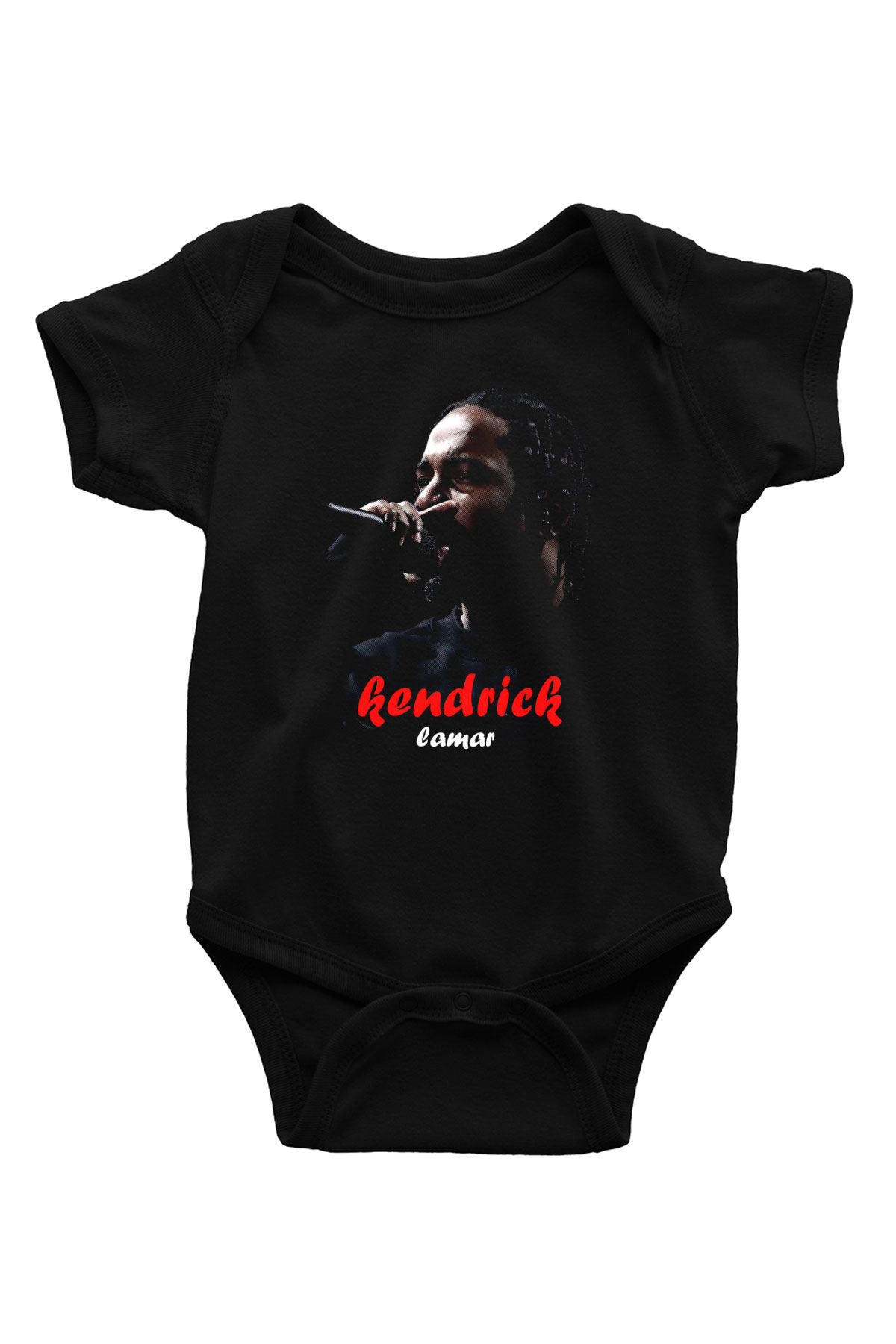 Kendrick Lamar Siyah Bebek Body - Zıbın