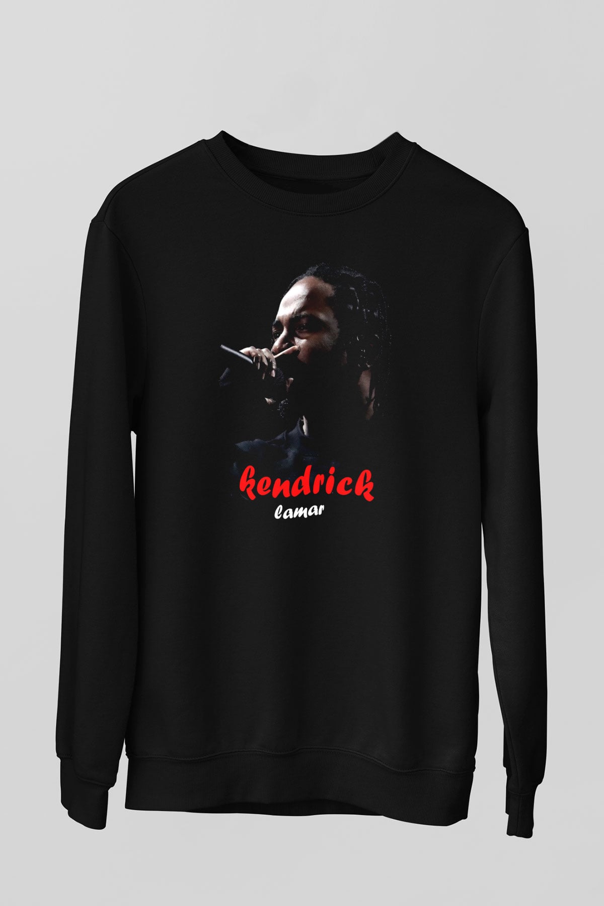 Kendrick Lamar Siyah Unisex Sweatshirt
