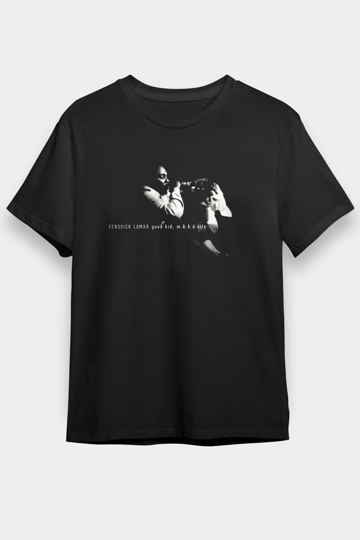 Kendrick Lamar Siyah Unisex Tişört T-Shirt - TişörtFabrikası