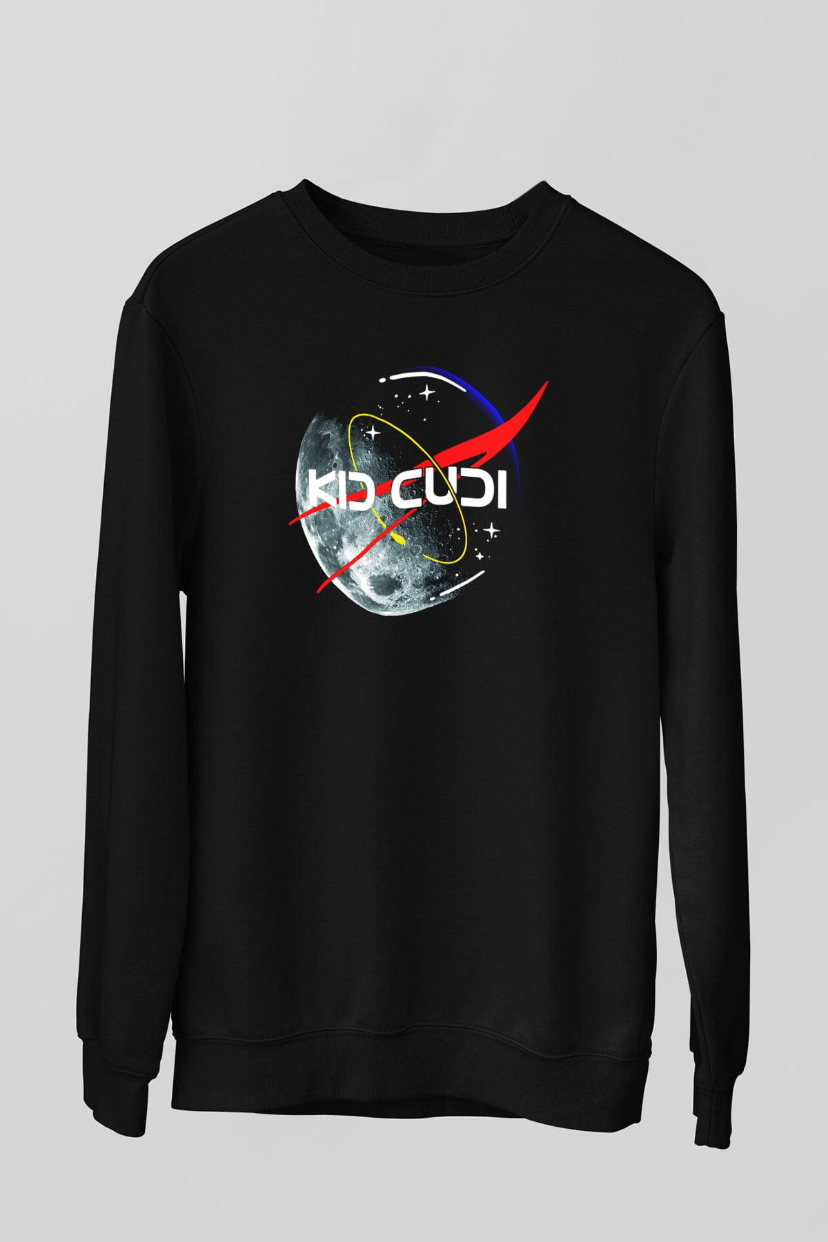 Kid Cudi Siyah Unisex Sweatshirt