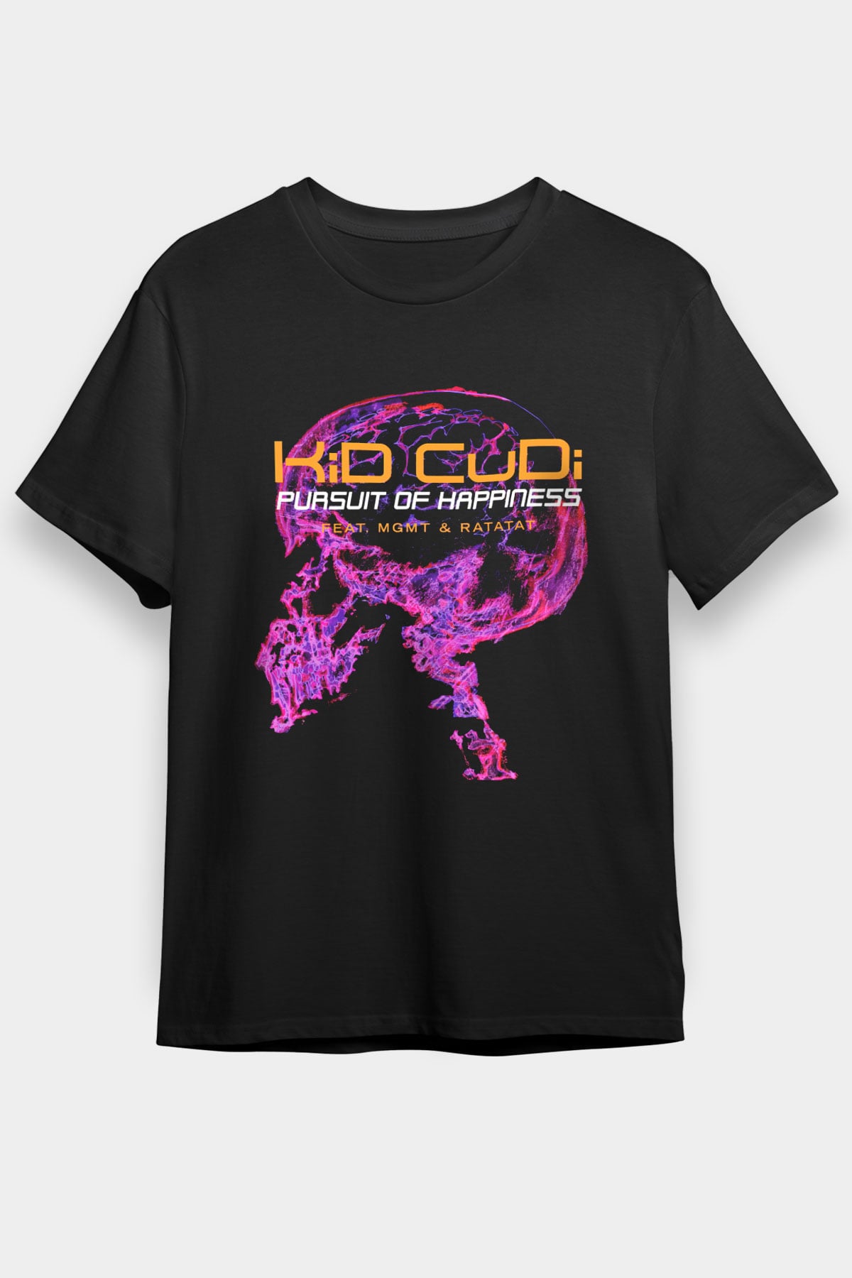Kid Cudi Siyah Unisex Tişört T-Shirt - TişörtFabrikası