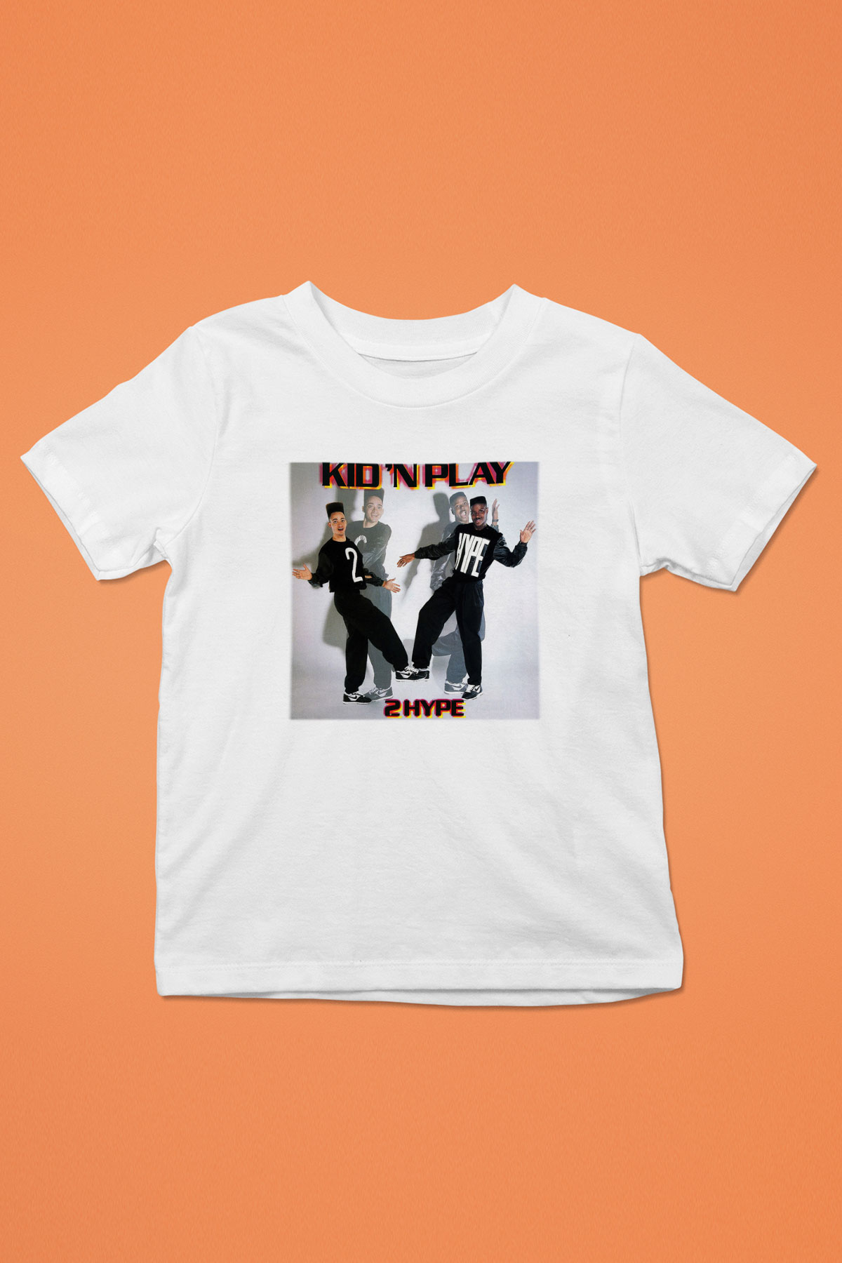 Kid 'n Play Baskılı Beyaz Unisex Çocuk Tişört