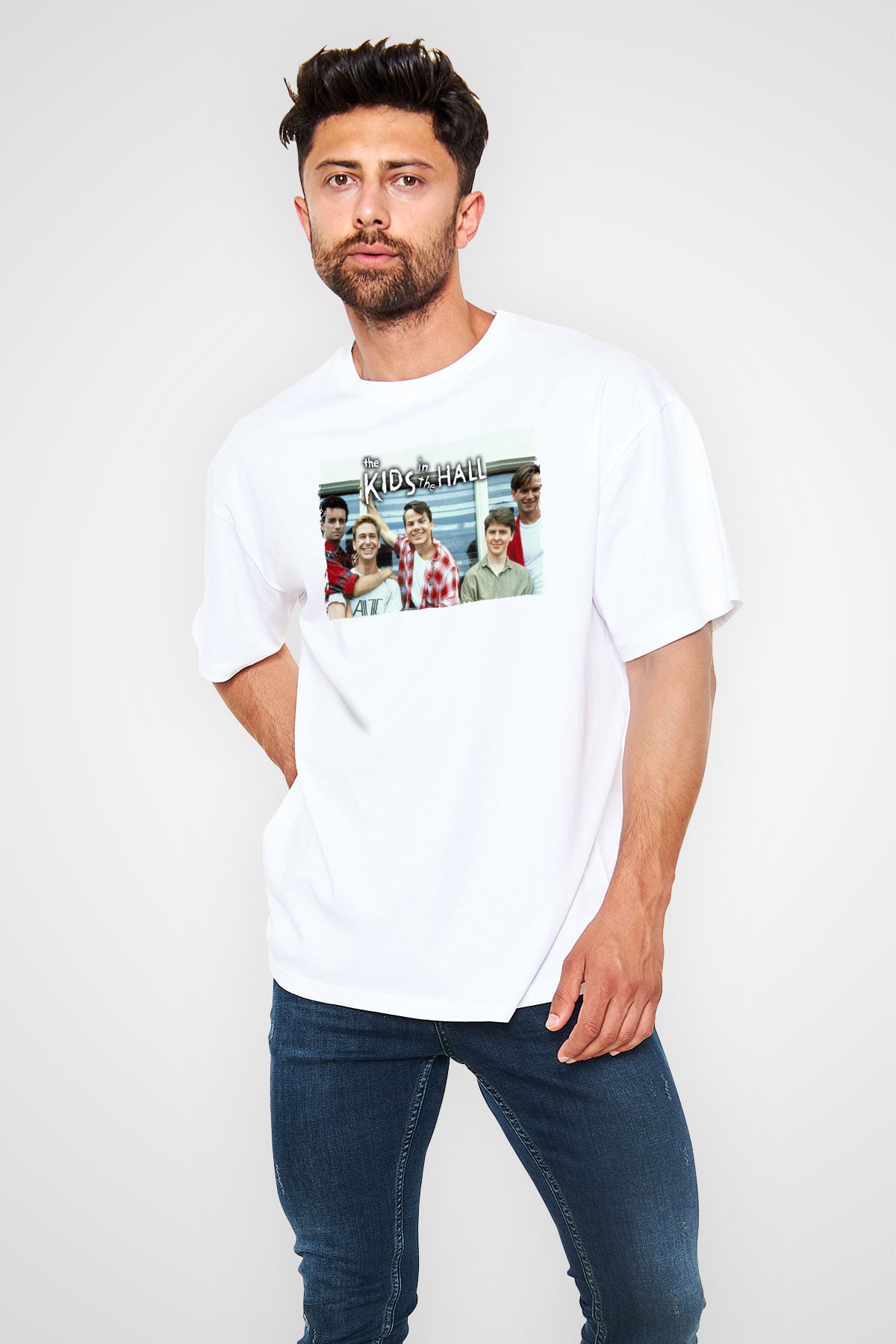 Kids in the Hall Beyaz Unisex Tişört T-Shirt