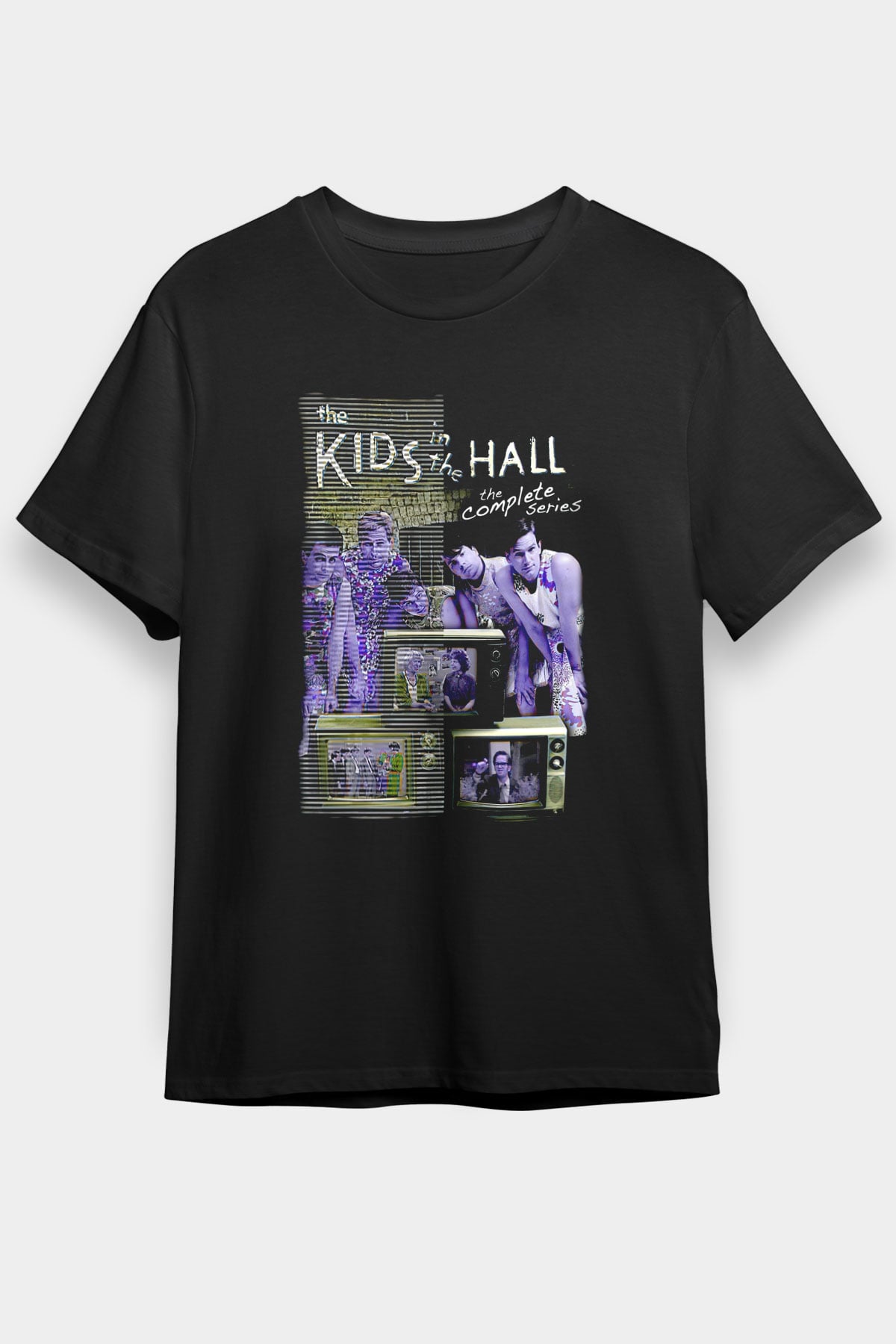 Kids in the Hall Siyah Unisex Tişört T-Shirt