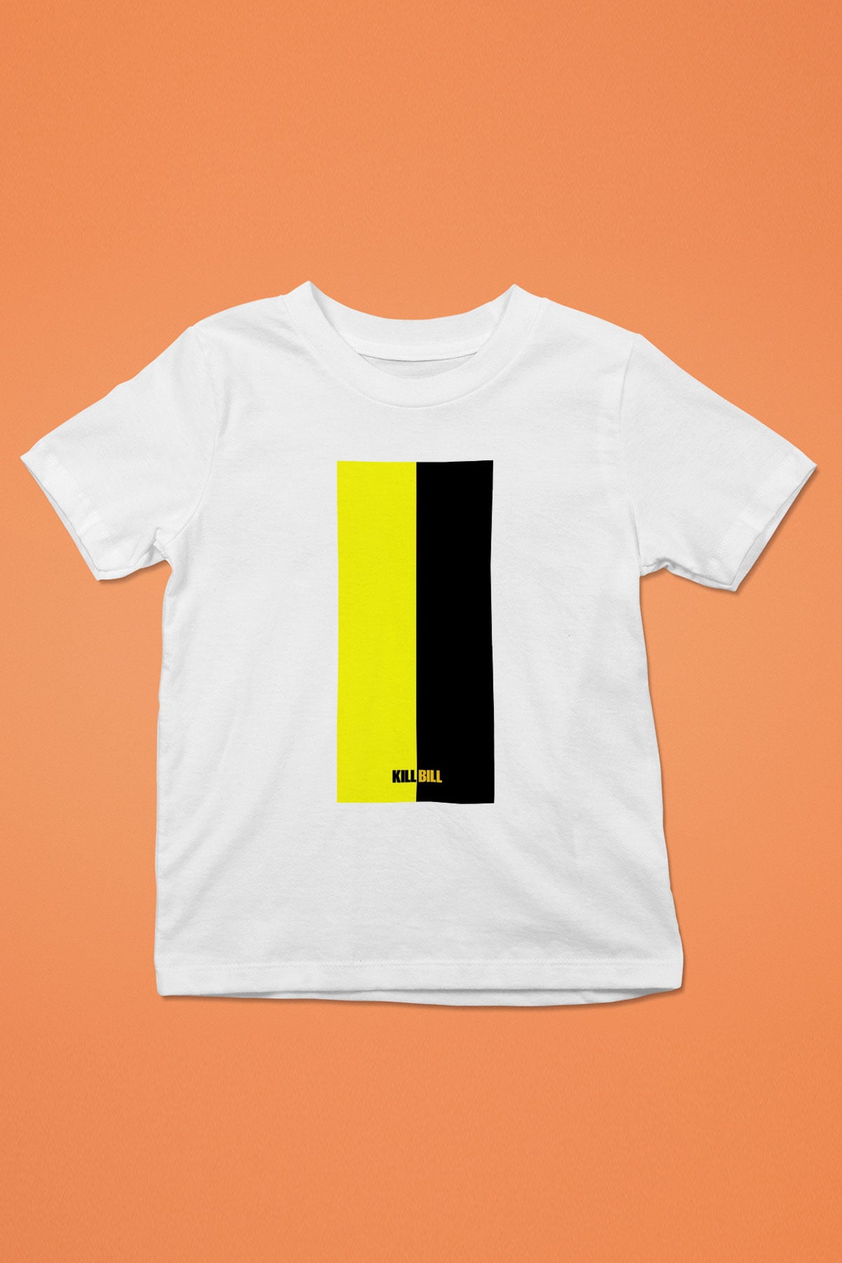 Kill Bill Baskılı Beyaz Unisex Çocuk Tişört