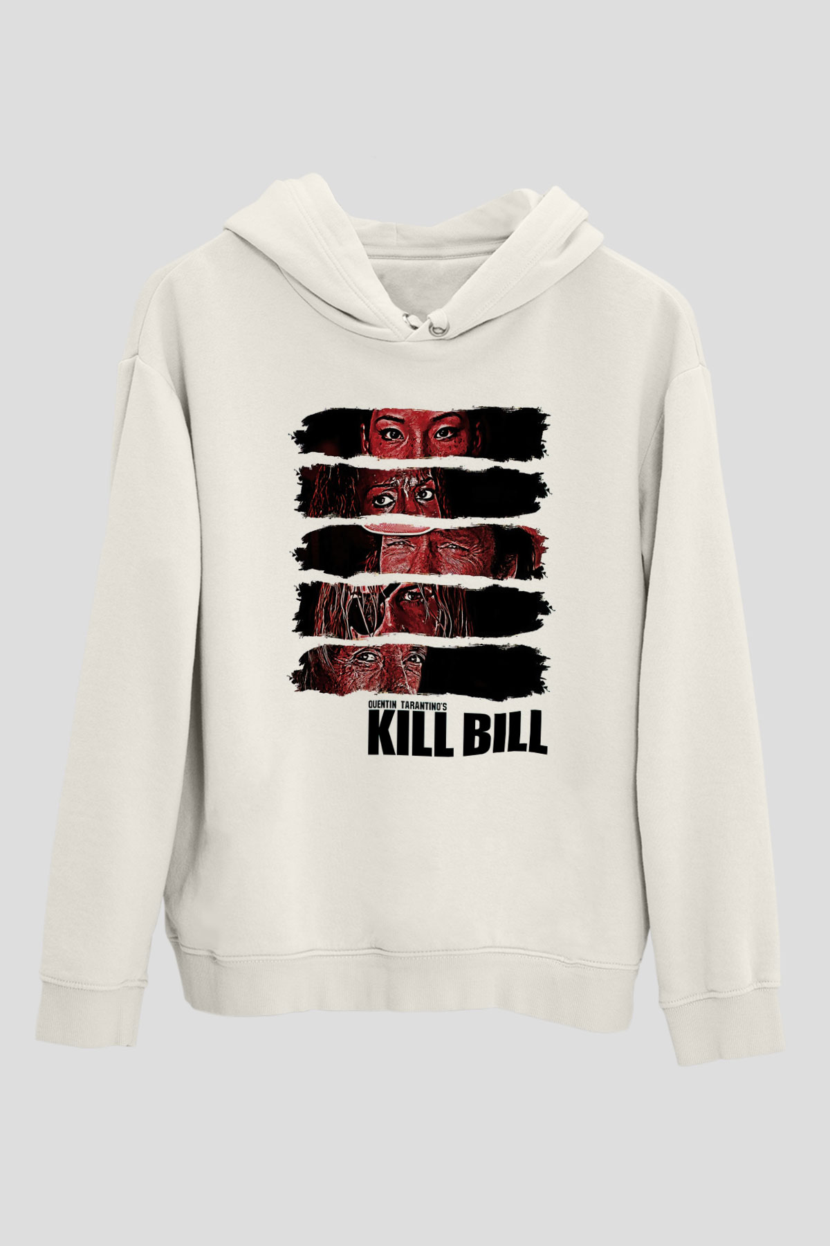 Kill Bill Beyaz Unisex Hoodie