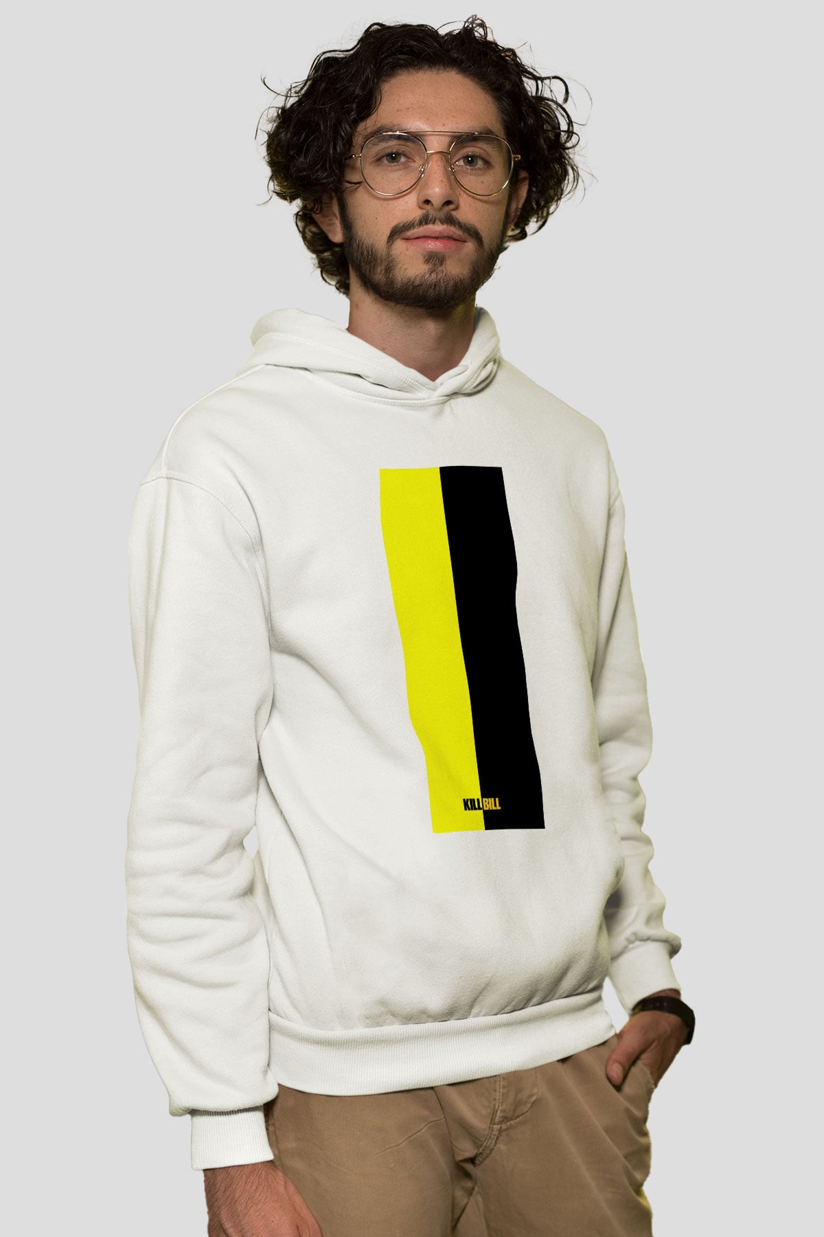 Kill Bill Beyaz Unisex Hoodie