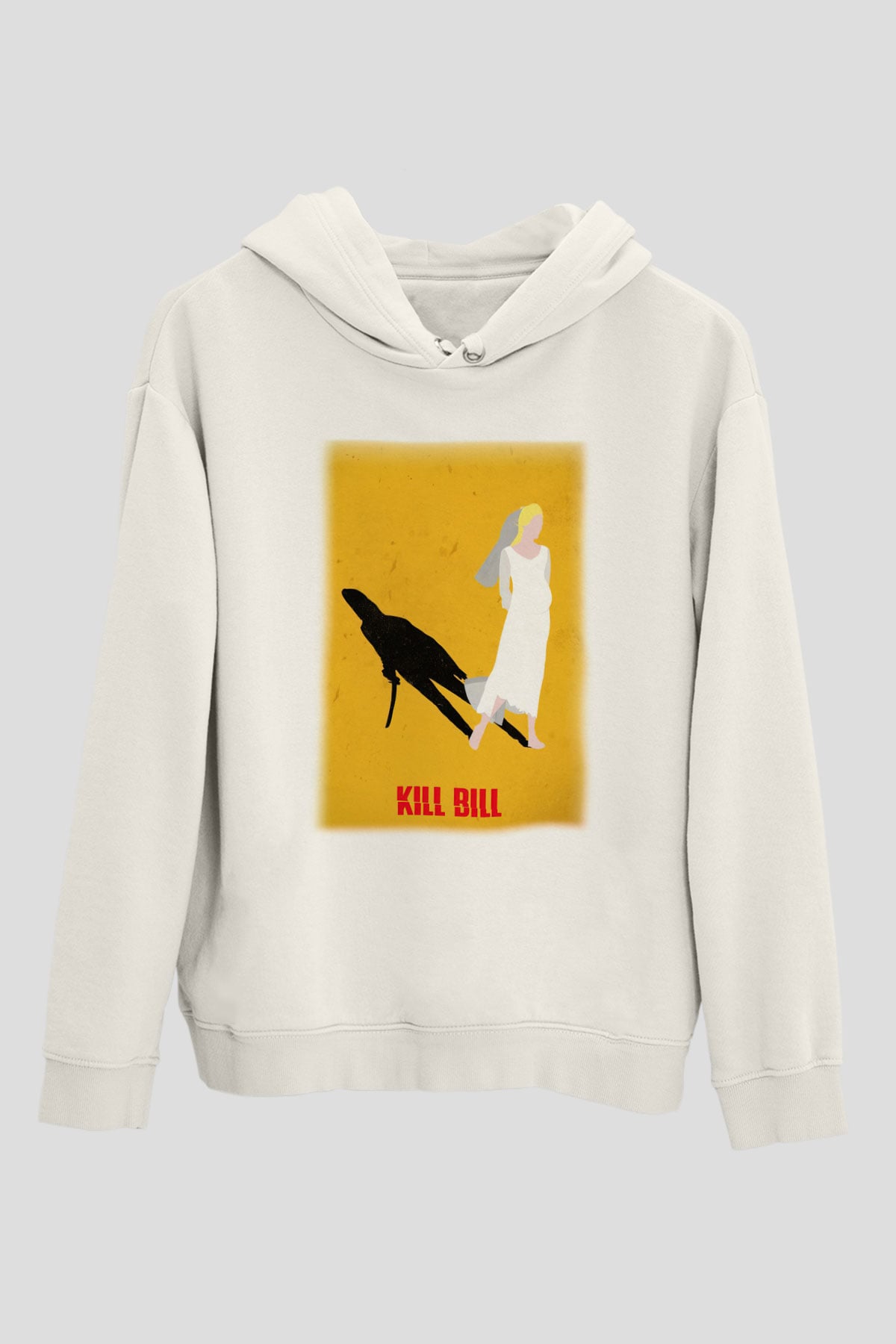 Kill Bill Beyaz Unisex Hoodie