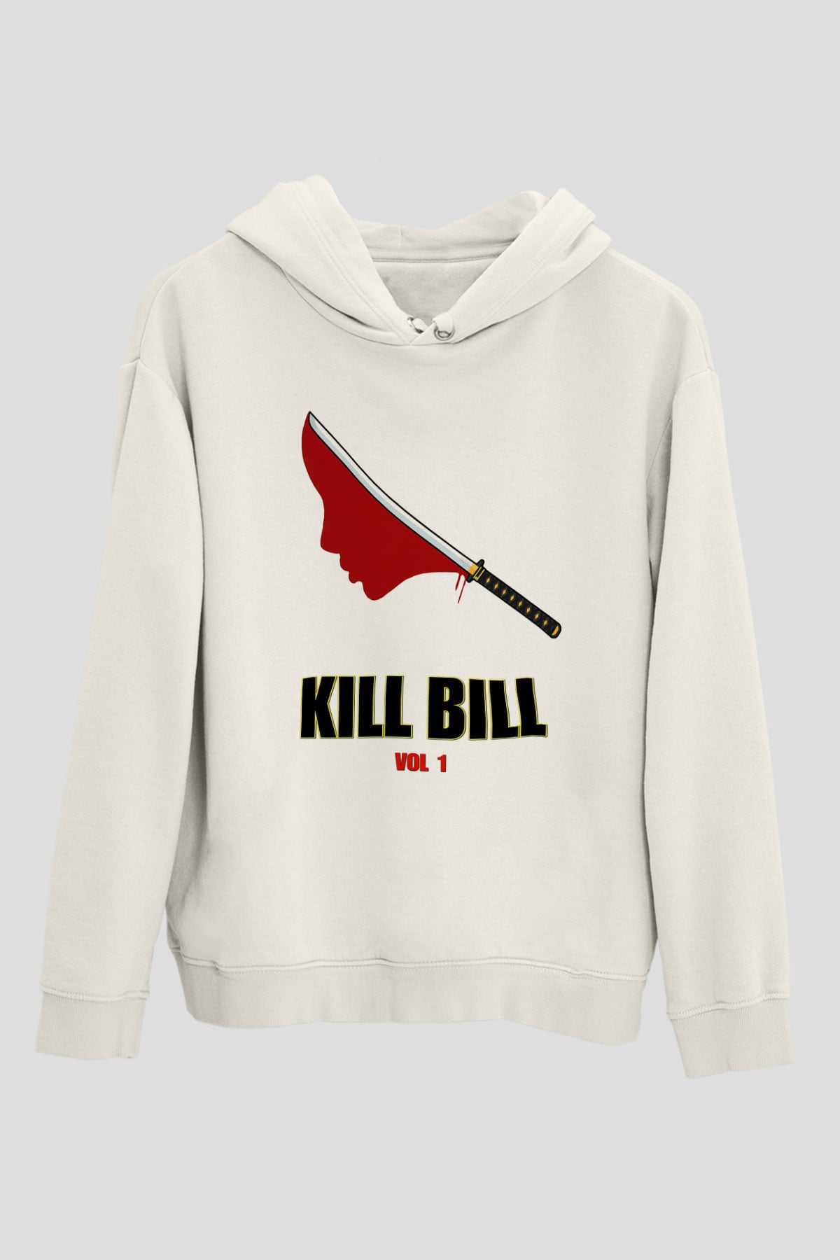 Kill Bill Beyaz Unisex Hoodie