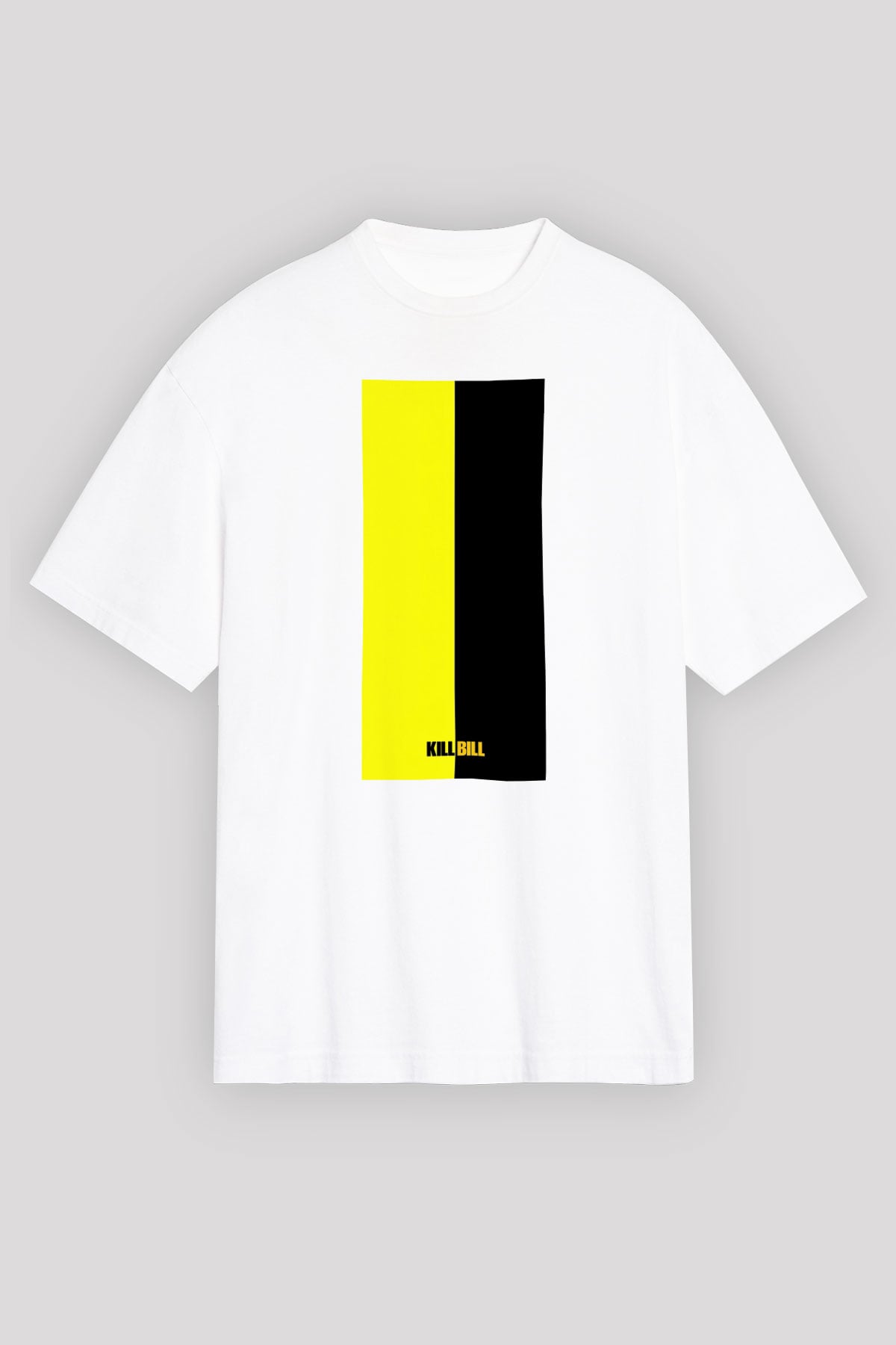 Kill Bill Beyaz Unisex Oversize Tişört T-Shirt