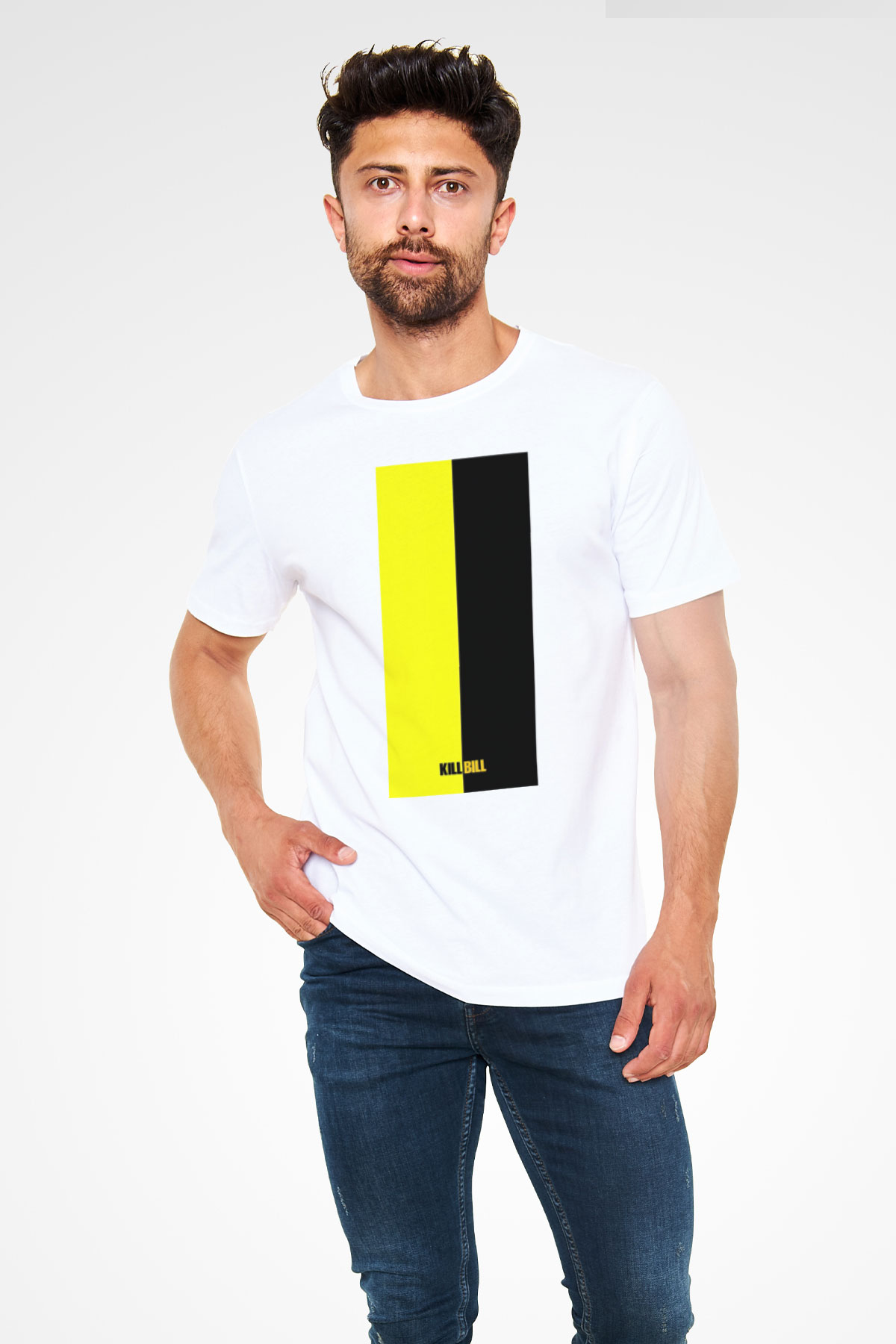 Kill Bill Beyaz Unisex Tişört T-Shirt