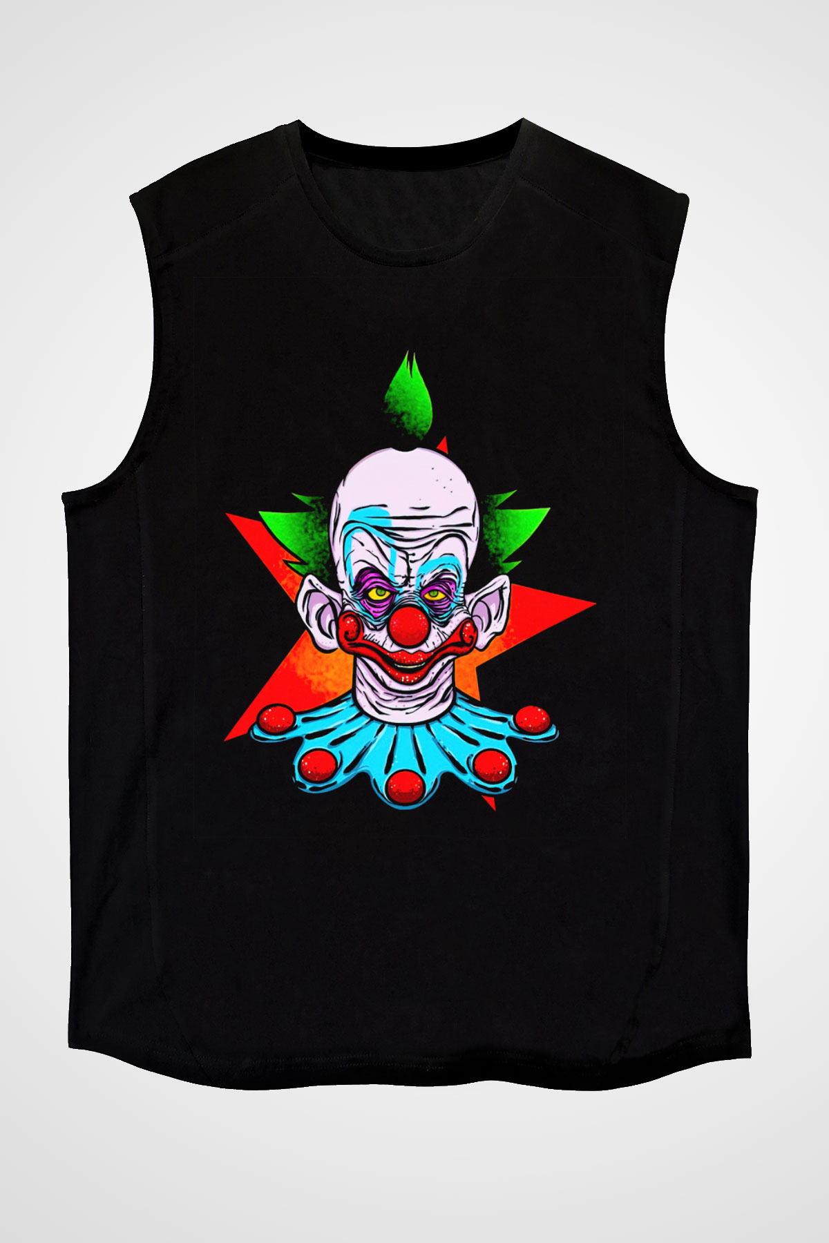 Killer Klowns from Outer Space Siyah Unisex  Kolsuz Tişört