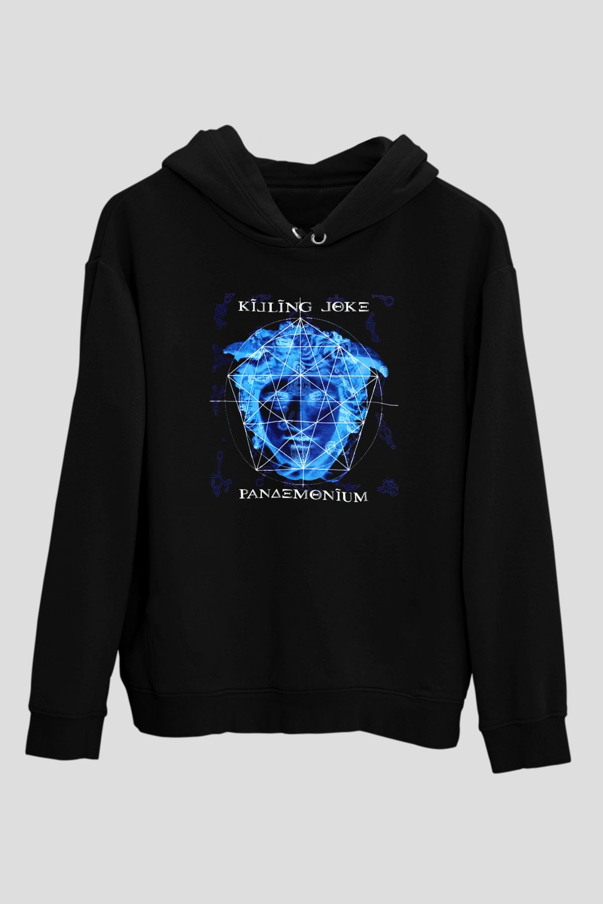 Killing Joke Siyah Unisex Hoodie