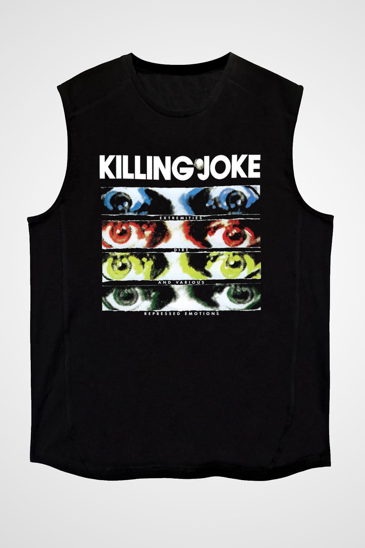 Killing Joke Siyah Unisex Kolsuz Tişört