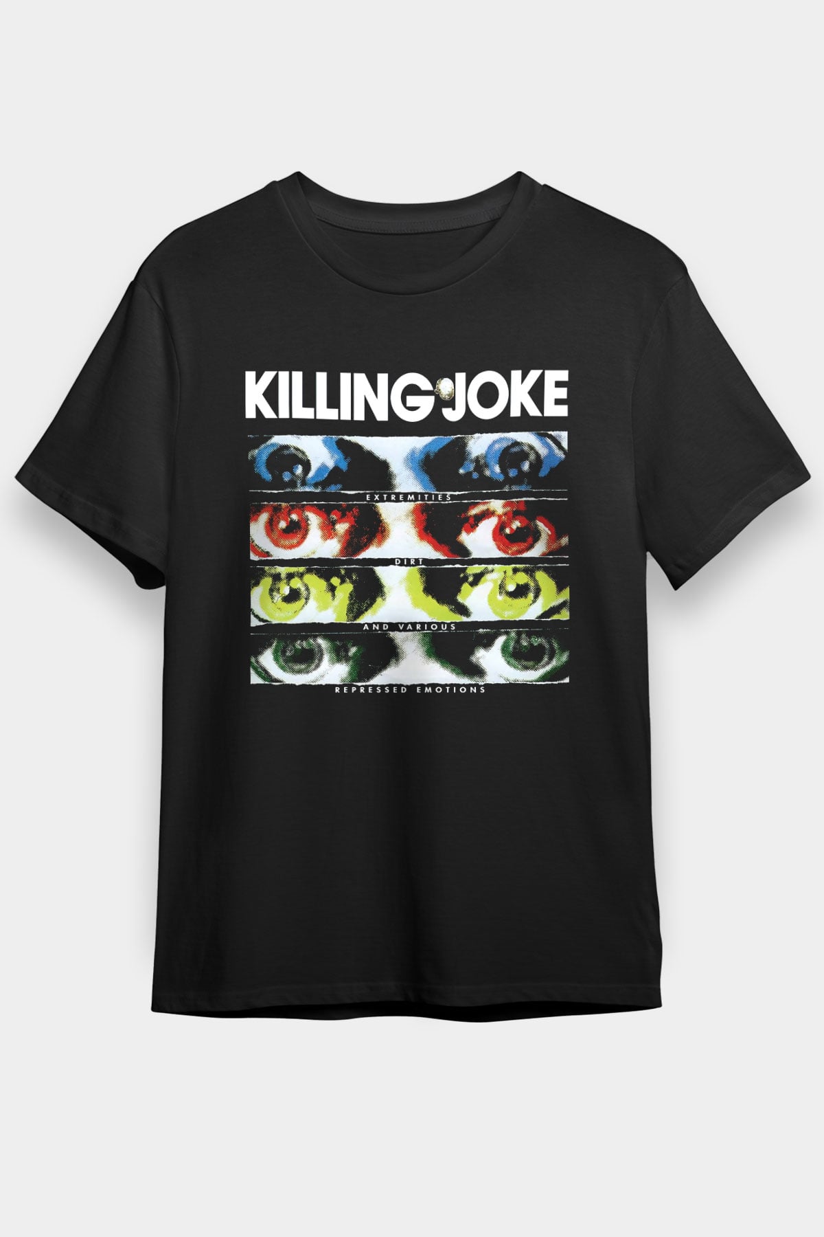 Killing Joke Siyah Unisex Tişört T-Shirt - TişörtFabrikası