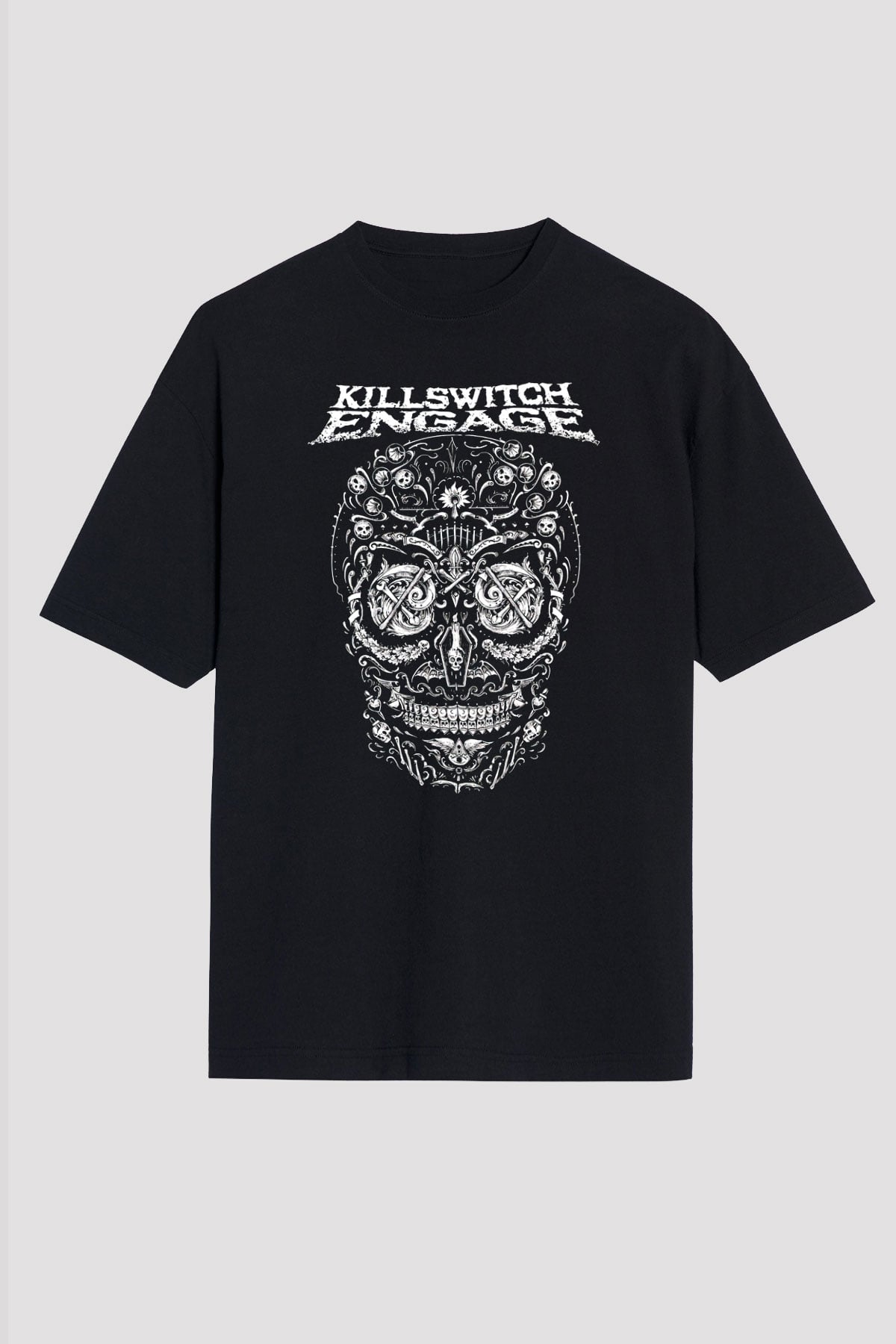 Killswitch Engage Siyah Unisex Oversize Tişört T-Shirt