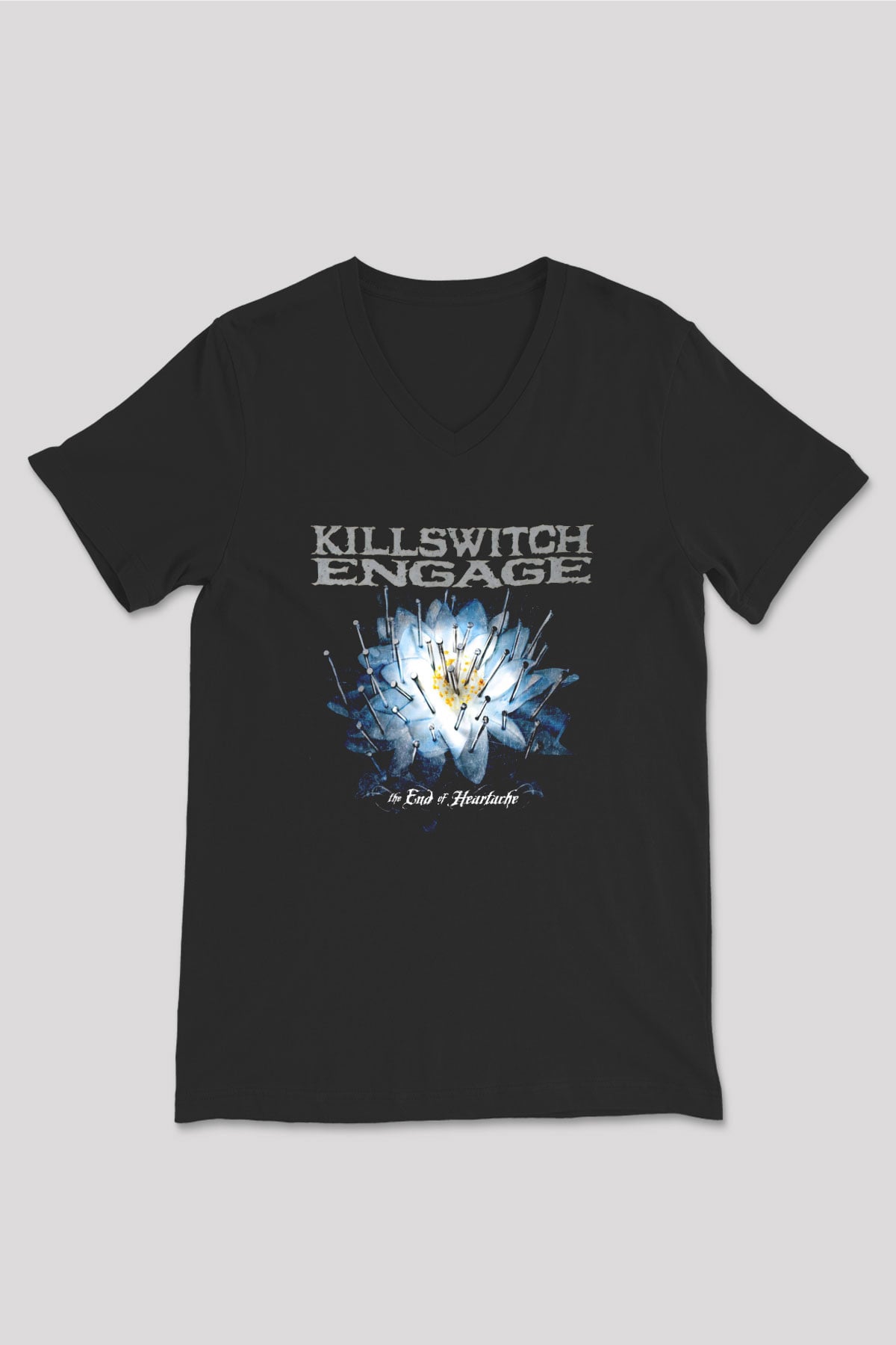 Killswitch Engage Siyah Unisex V Yaka Tişört