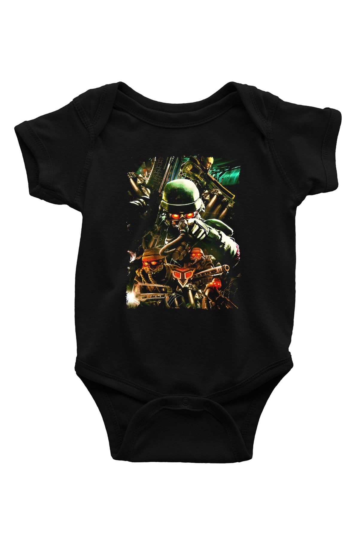 Killzone Siyah Bebek Body - Zıbın