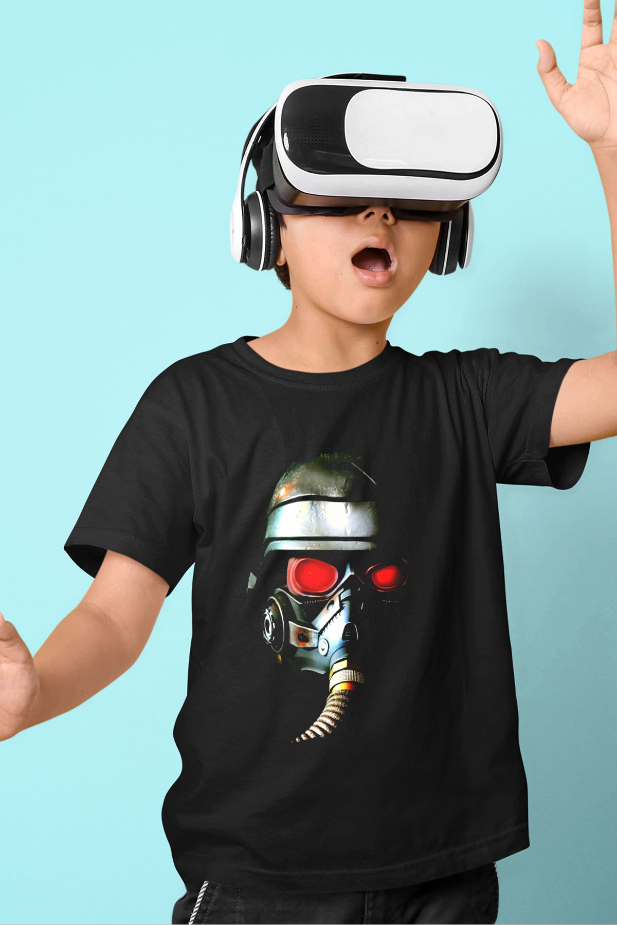 Killzone Siyah Unisex Çocuk Tişört