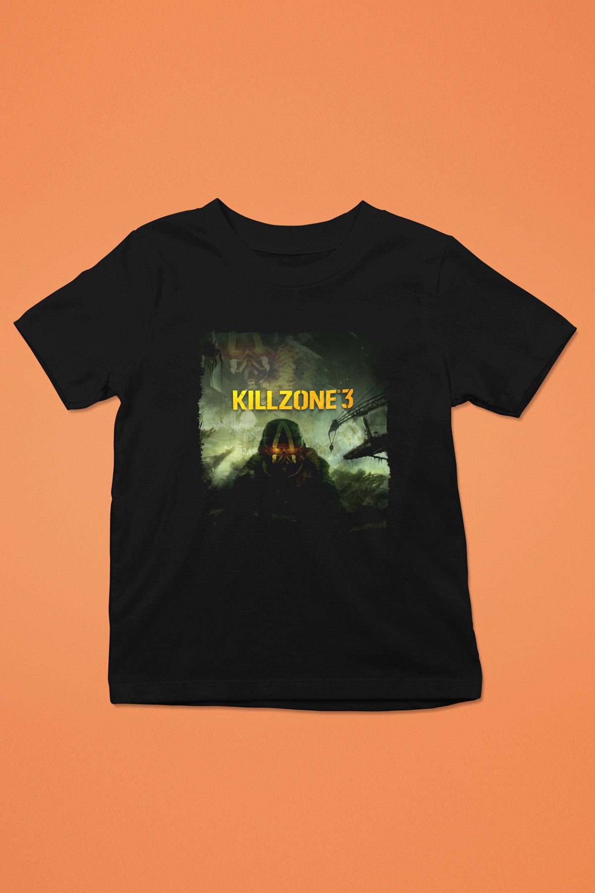 Killzone Siyah Unisex Çocuk Tişört