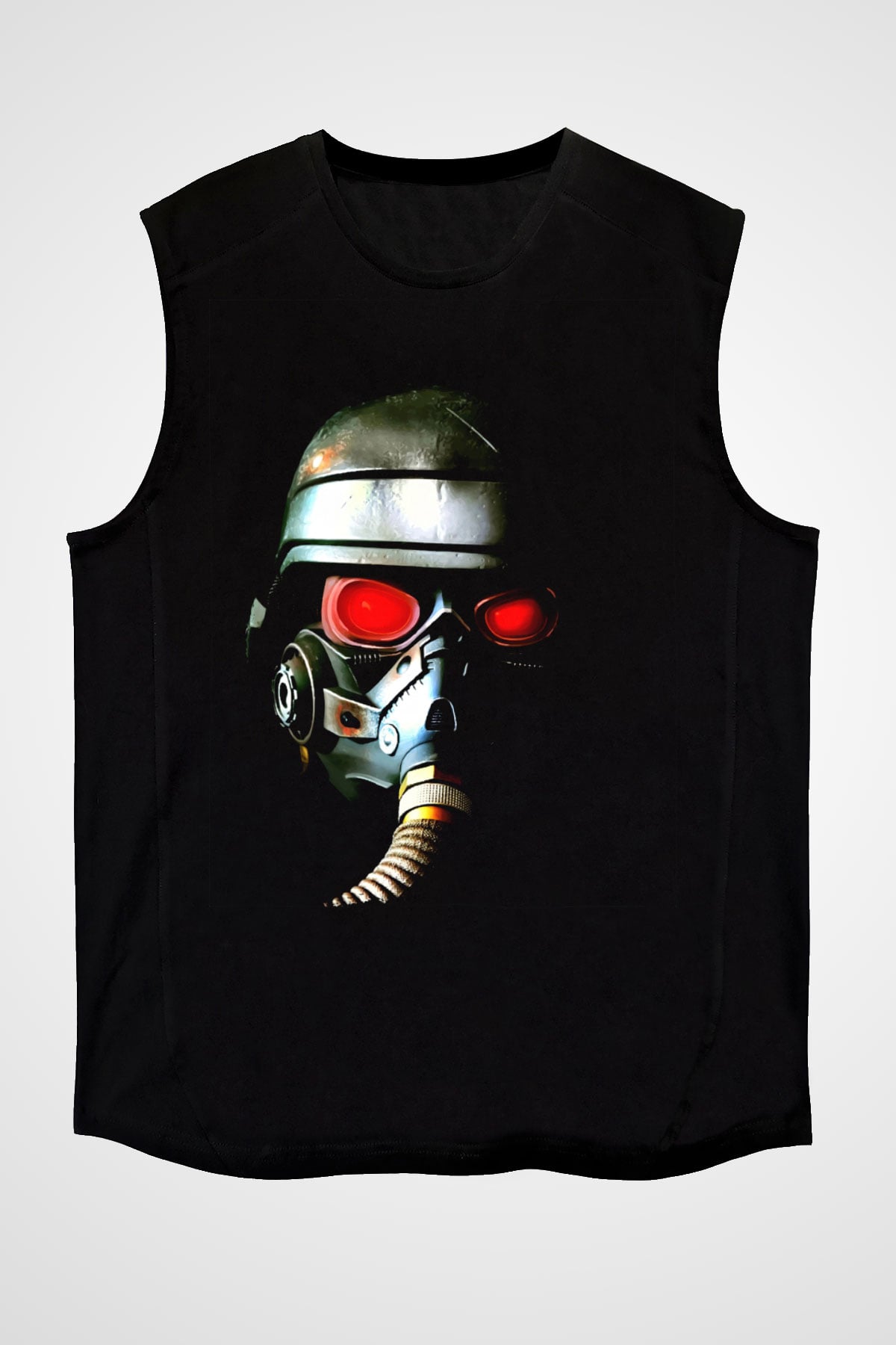 Killzone Siyah Unisex Kolsuz Tişört
