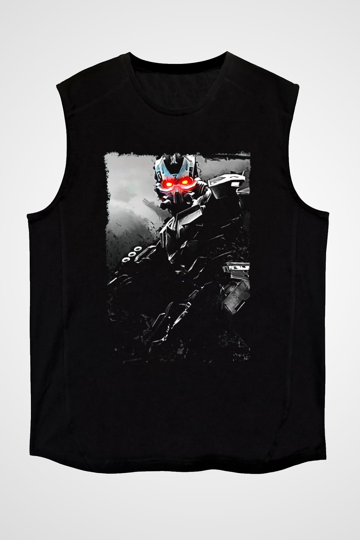 Killzone Siyah Unisex Kolsuz Tişört