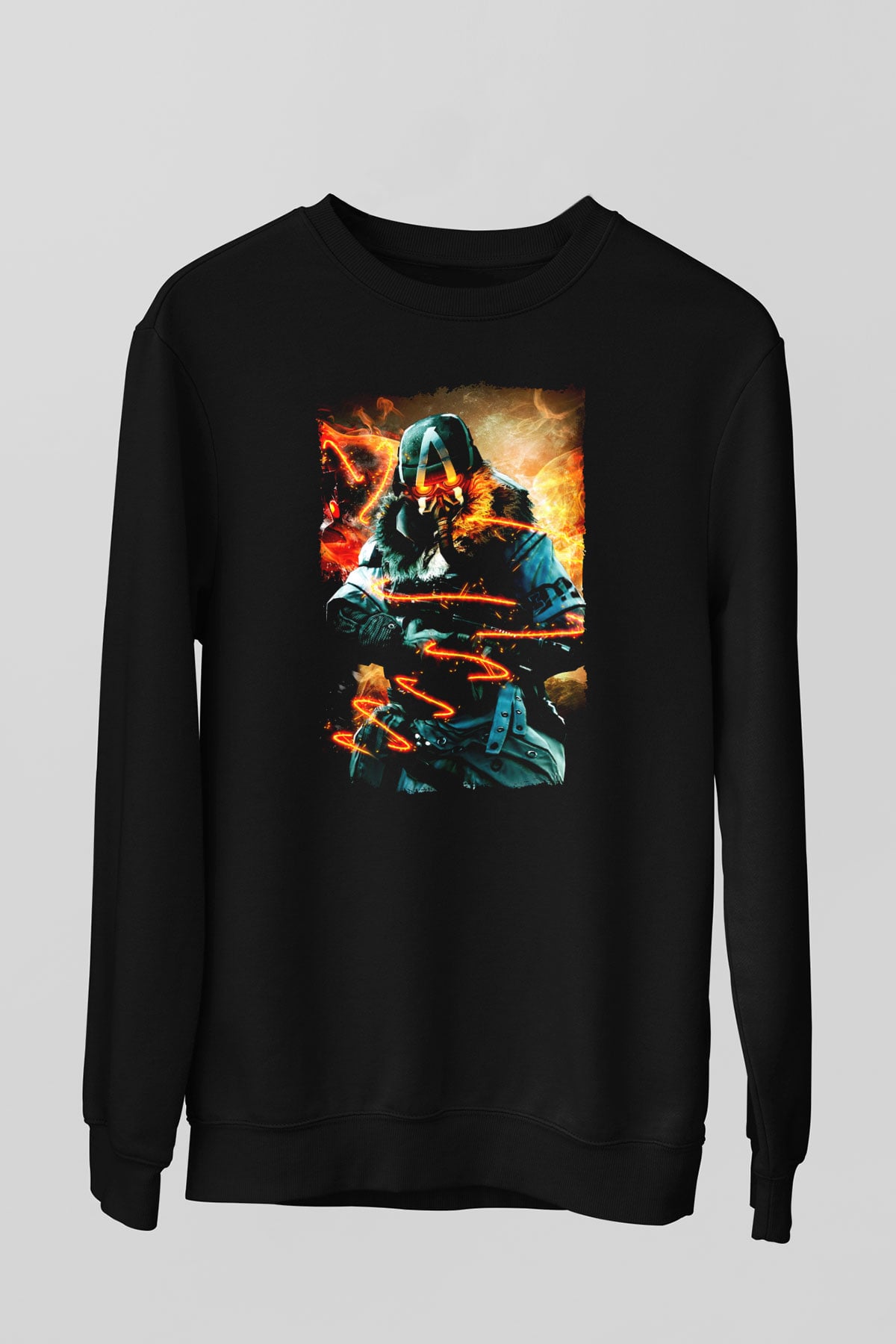 Killzone Siyah Unisex Sweatshirt