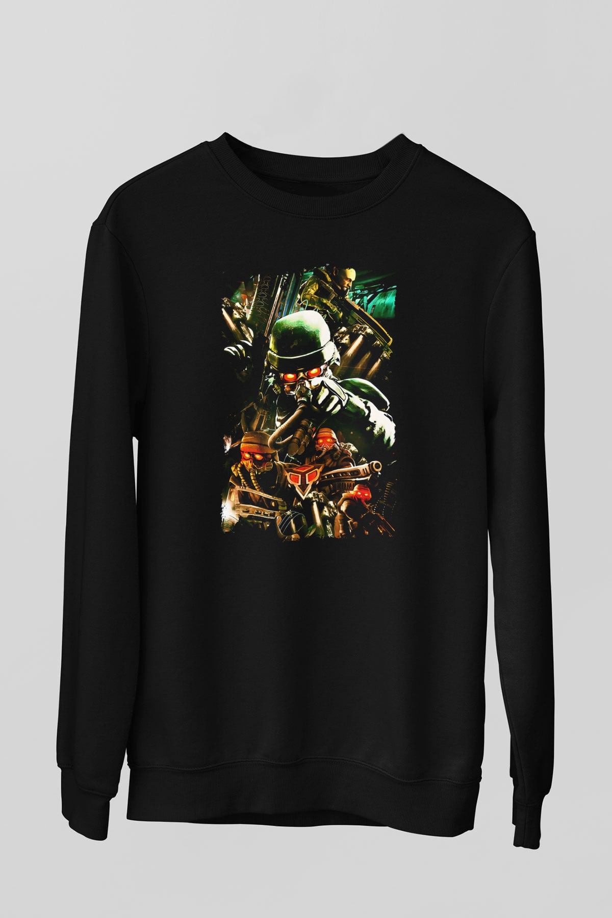 Killzone Siyah Unisex Sweatshirt